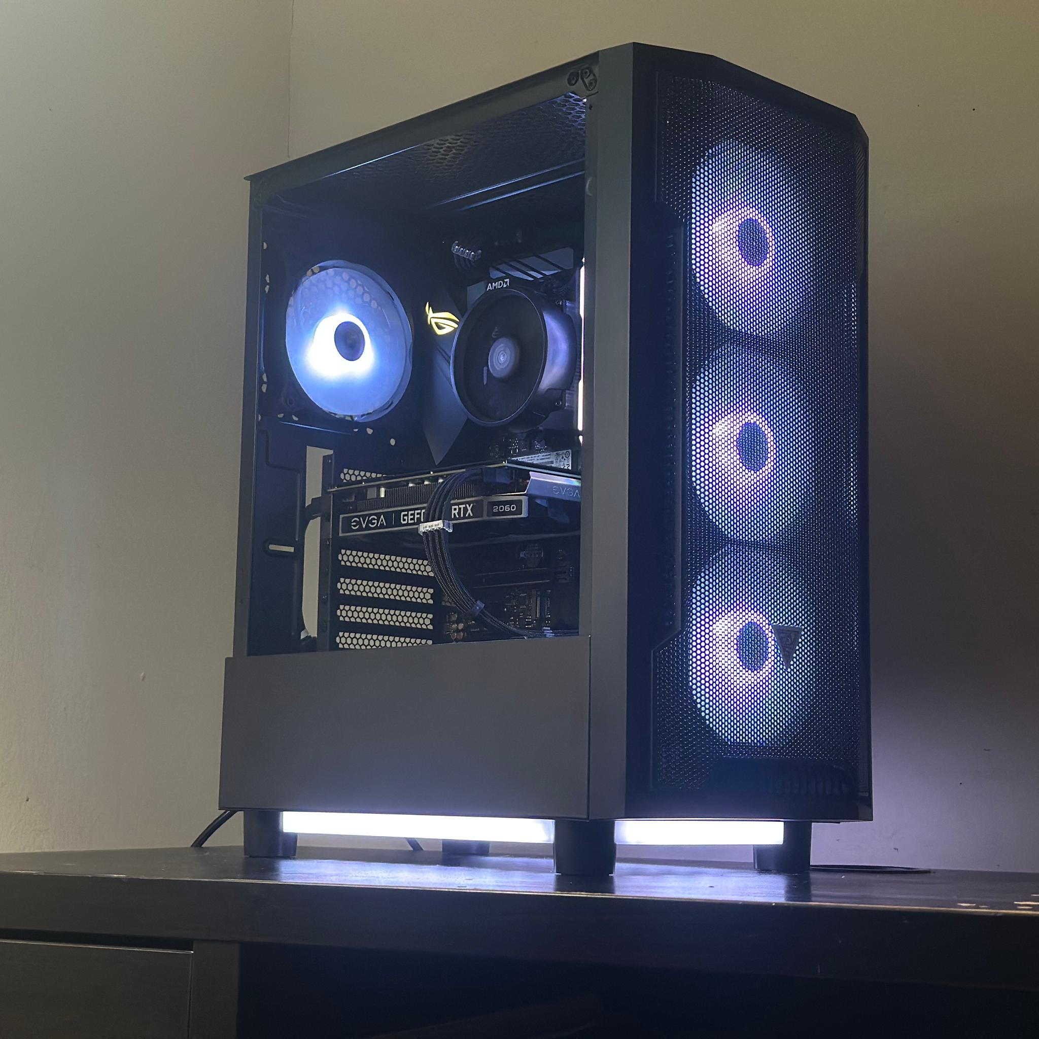 Custom Black Gaming PC | R5 3500x | RTX 2060 | 512GB NVMe