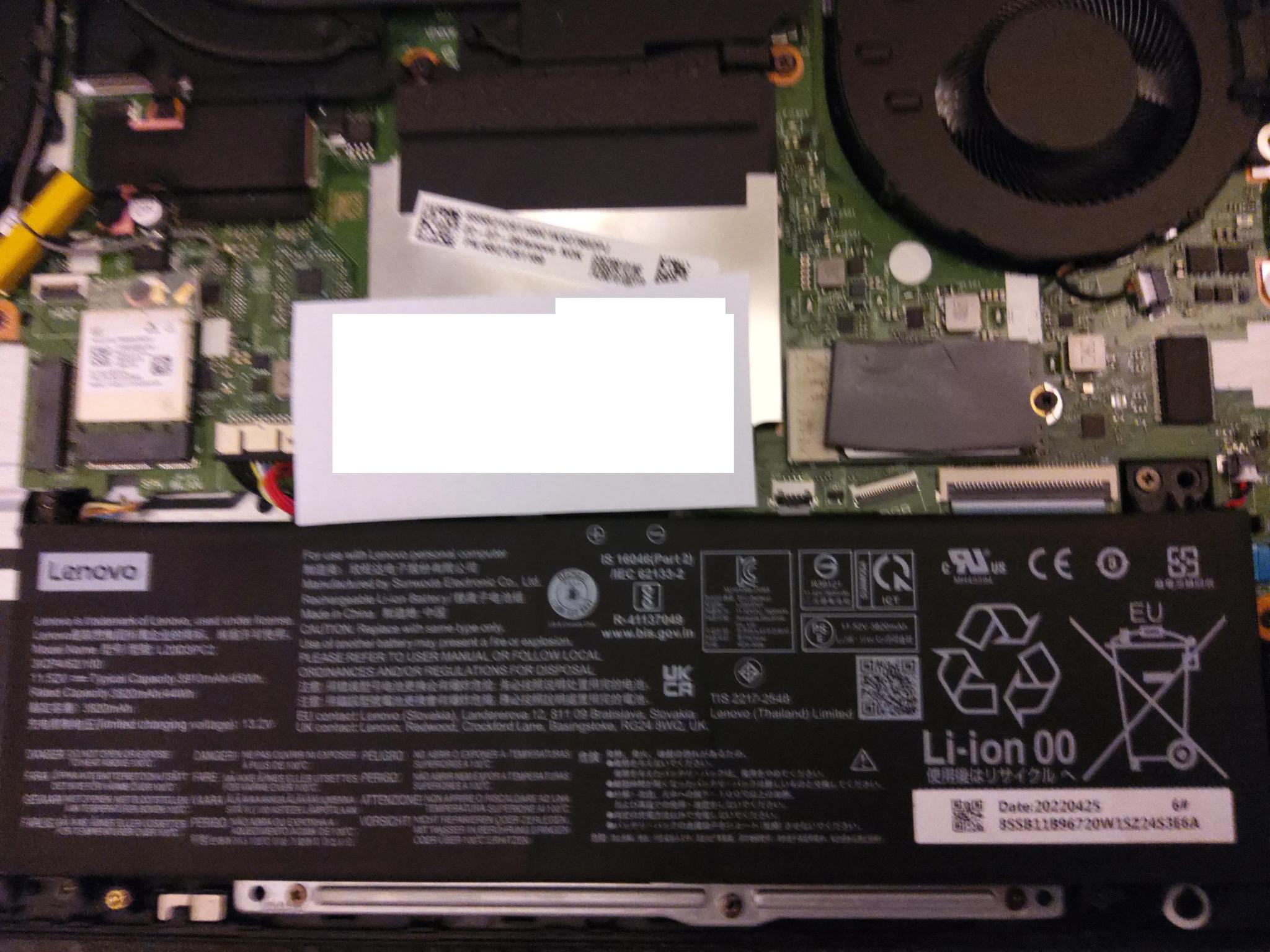 Lenovo Laptop Ideapad 3, with Nvidia 3050 TI Graphics Card.