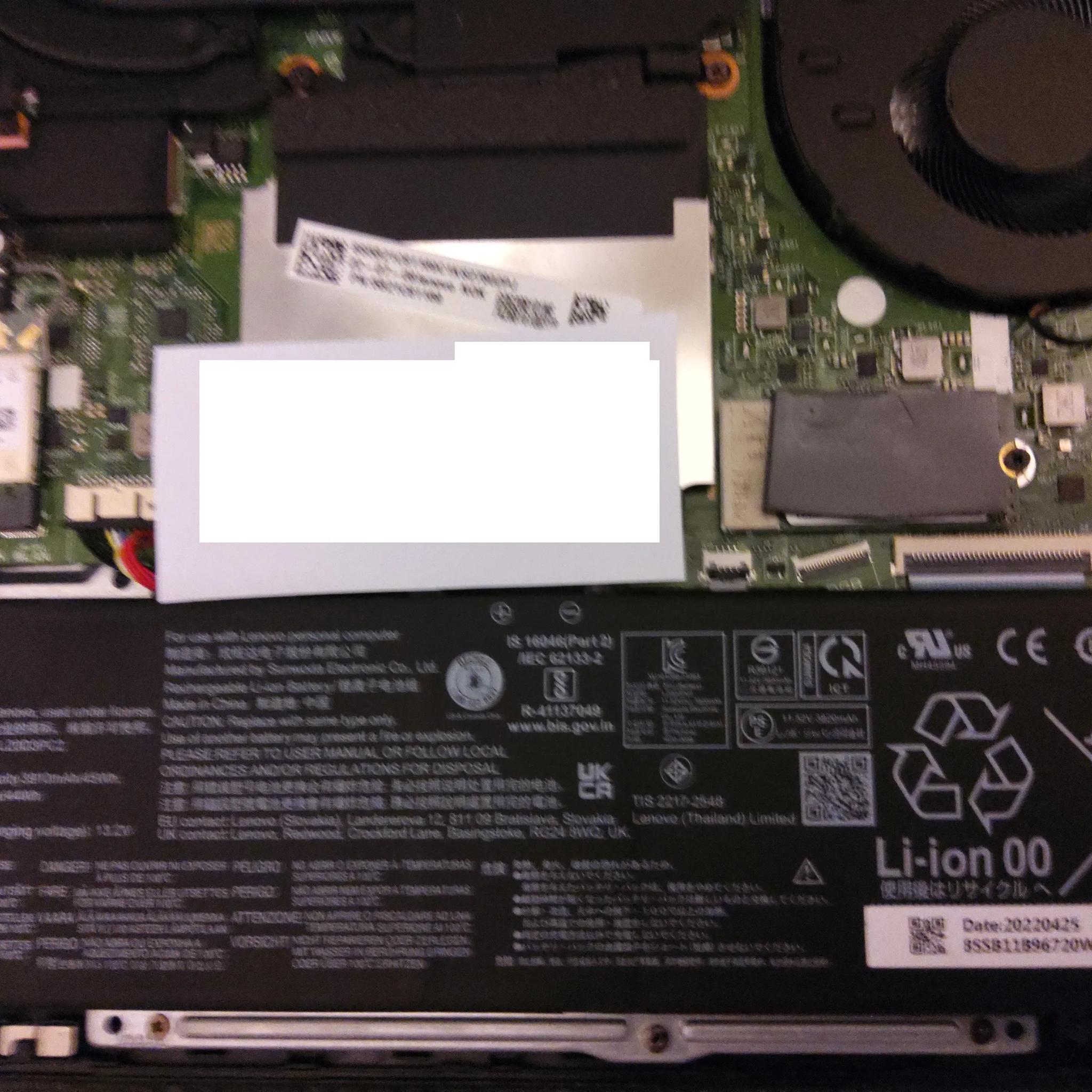 Lenovo Laptop Ideapad 3, with Nvidia 3050 TI Graphics Card.