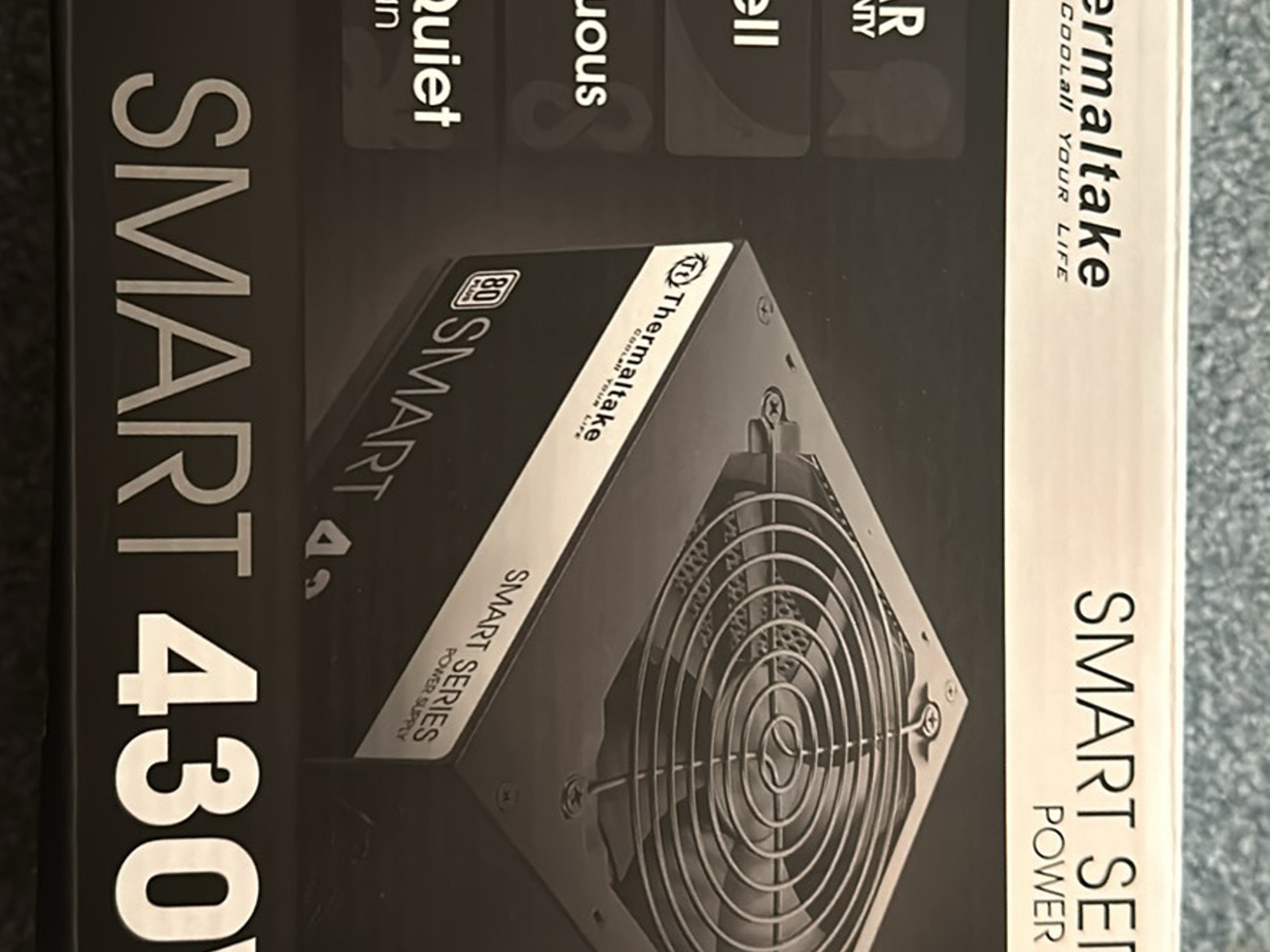 Thermaltake 430W smart 80+ ATX Power Supply