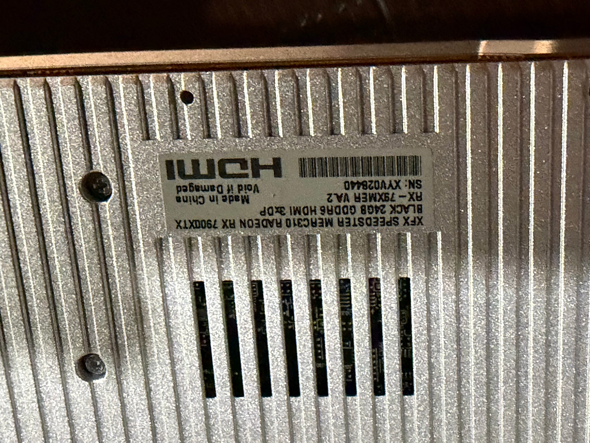 XFX 7900XTX SPEEDSTER MERC 310