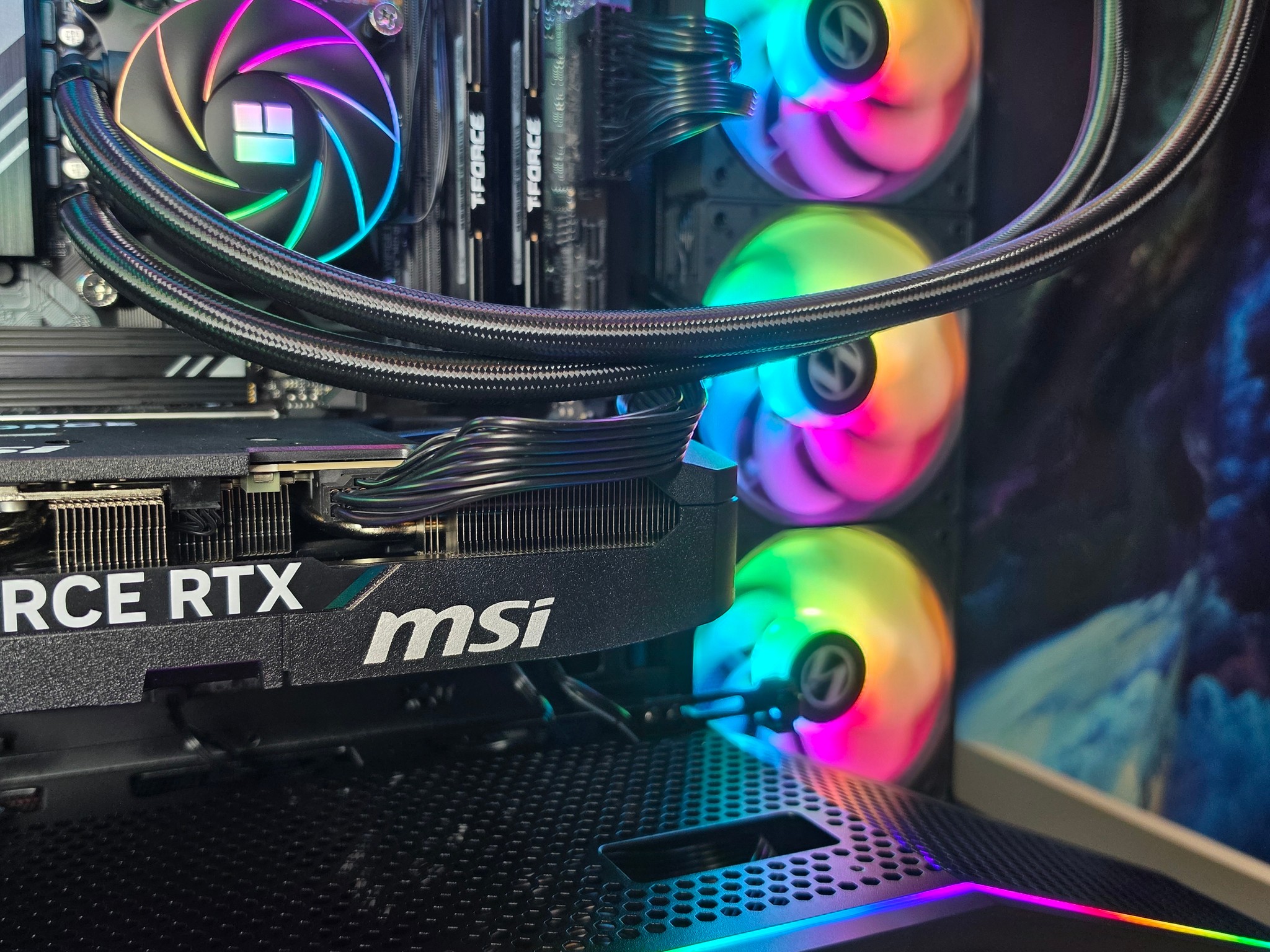 MSI RTX 5070 12gb + Intel Core i5 14400f PC Build #80