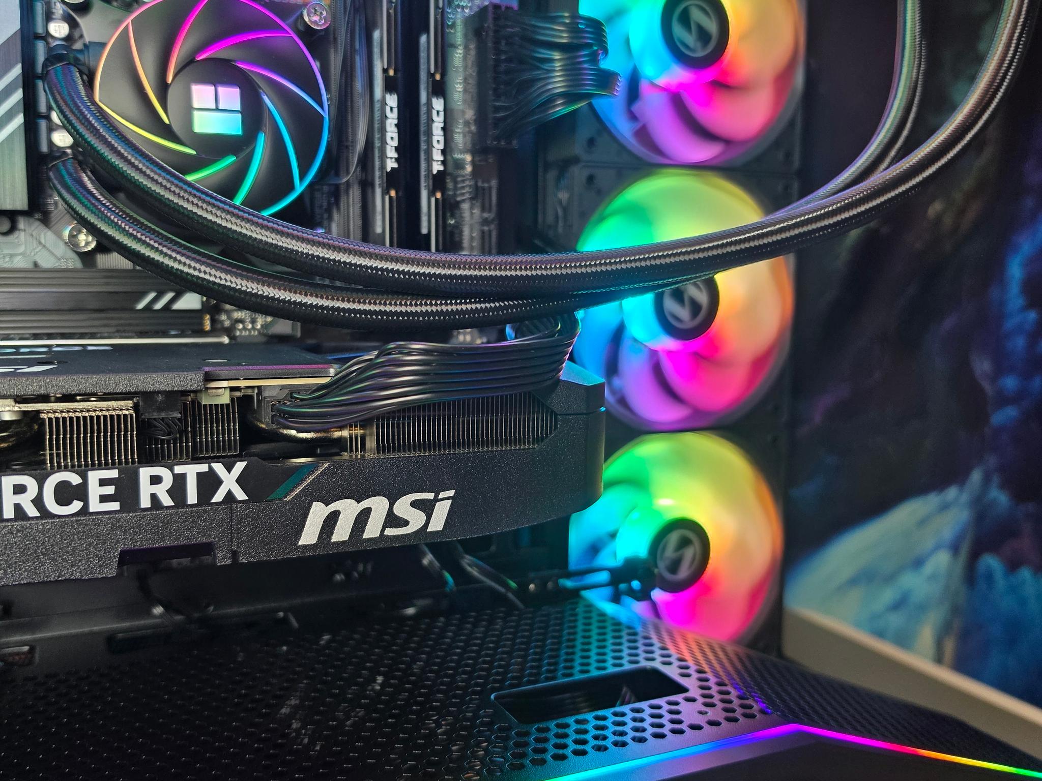 MSI RTX 5070 12gb + Intel Core i5 14400f PC Build #80