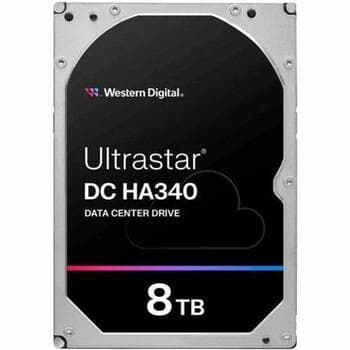 WD WUS721208BLE6L4 0B47078 Ultrastar DC HA340 8TB Hard Drive - 3.5"
