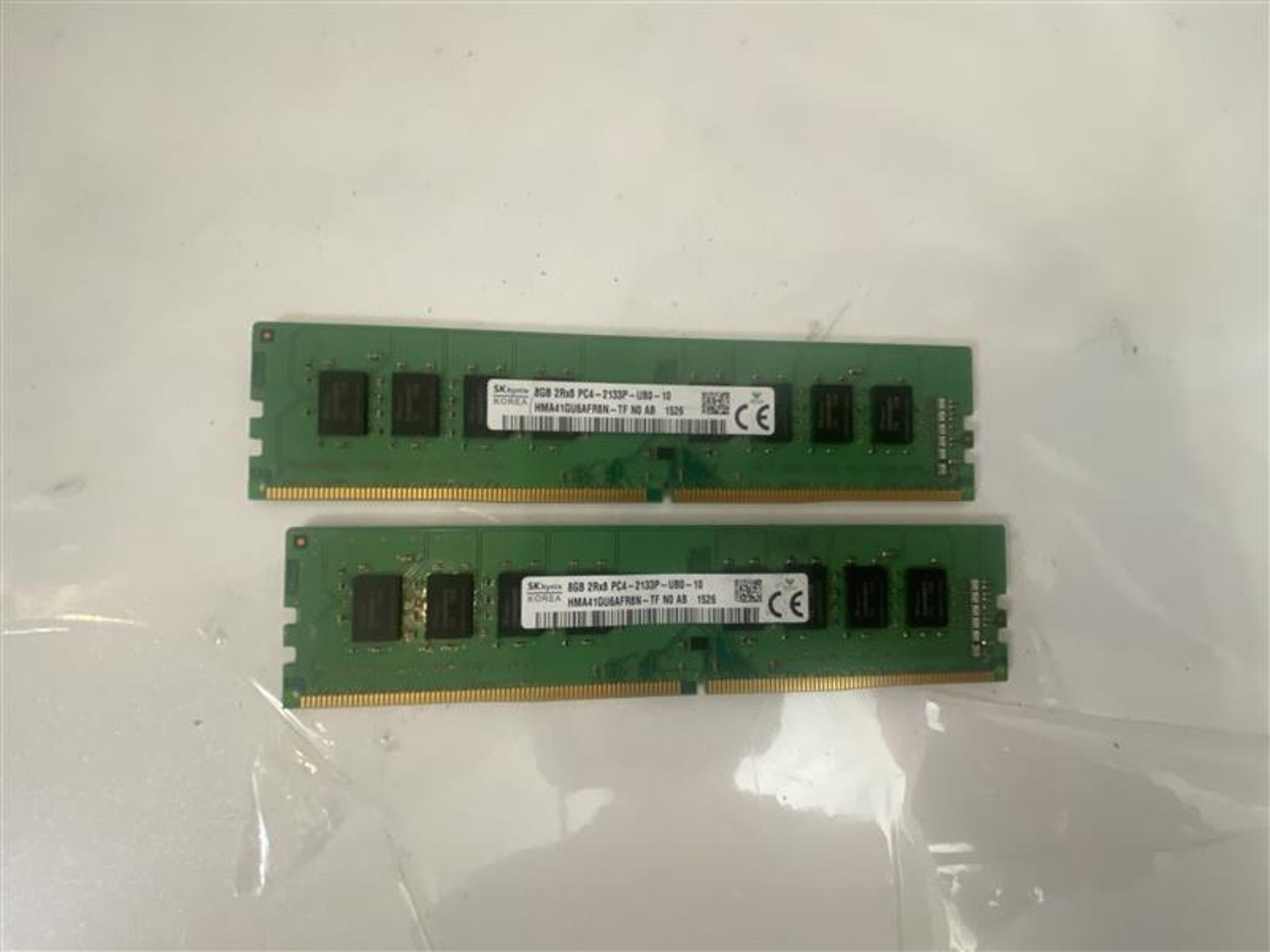 16GB DDR4 RAM (2×8GB, 2133MHz) – Used, Tested