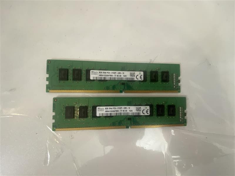 16GB DDR4 RAM (2×8GB, 2133MHz) – Used, Tested