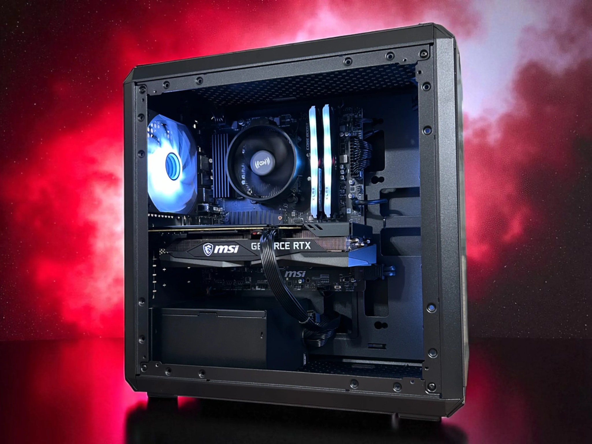 RTX 3050 8GB | Ryzen 5 5500 | 16GB DDR4 | 1TB NVMe | WI-FI | The Dark Trooper RTX