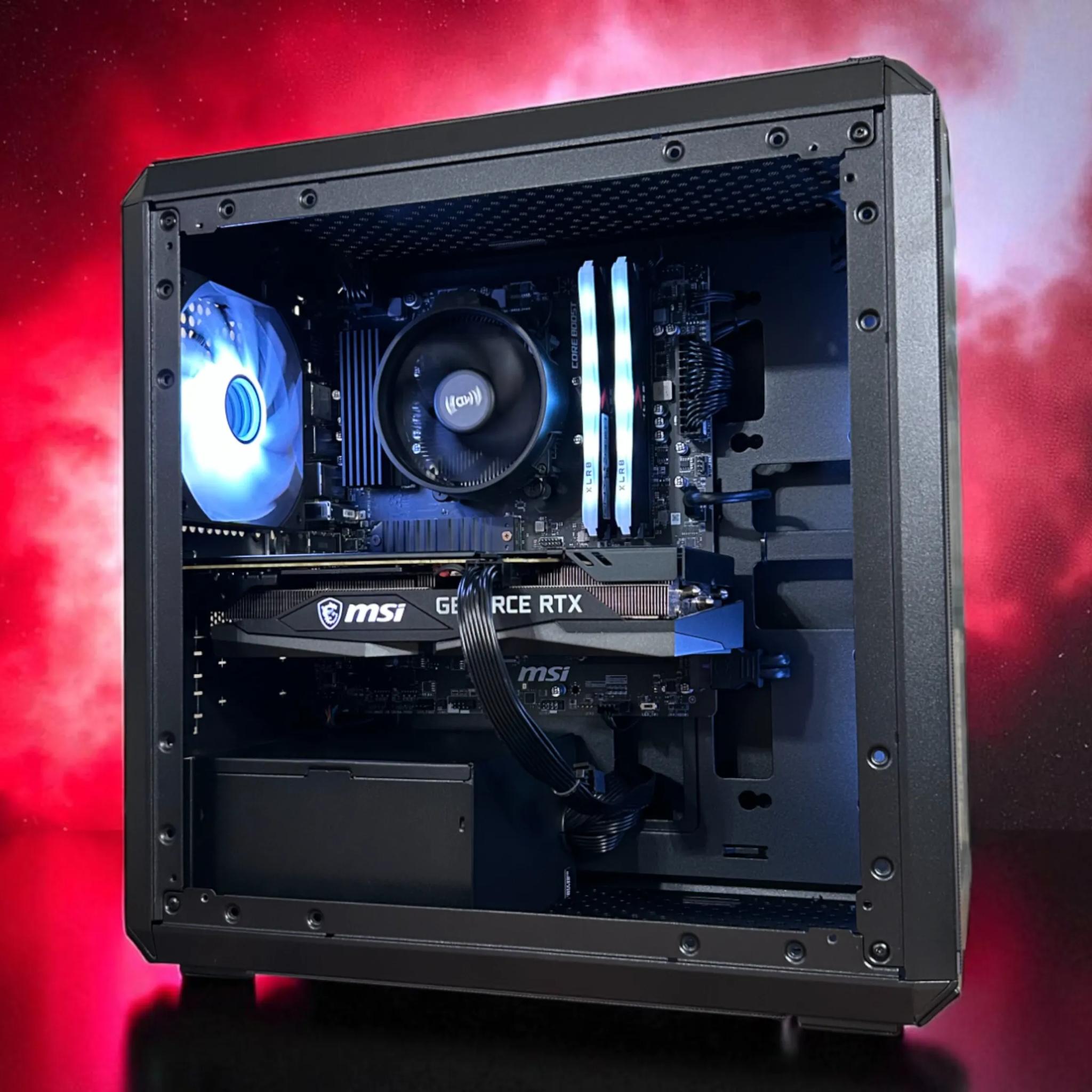 RTX 3050 8GB | Ryzen 5 5500 | 16GB DDR4 | 1TB NVMe | WI-FI | The Dark Trooper RTX