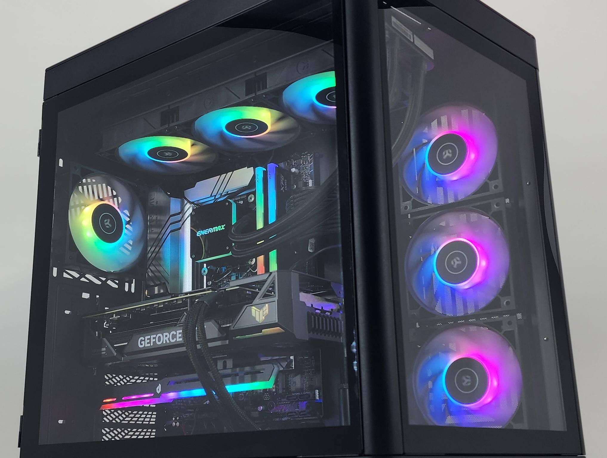 Gaming PC i7-14700KF 32GB RAM 2TB SSD RTX 4070 Ti 12GB Windows 11 PC