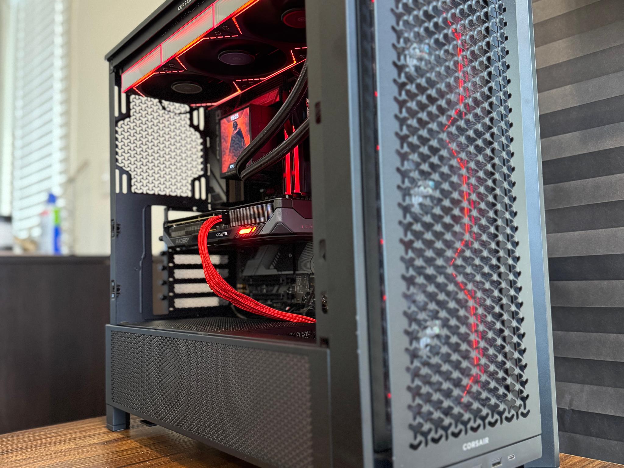 9060t 16gb, 32gb DDR5, 7600x Gaming pc