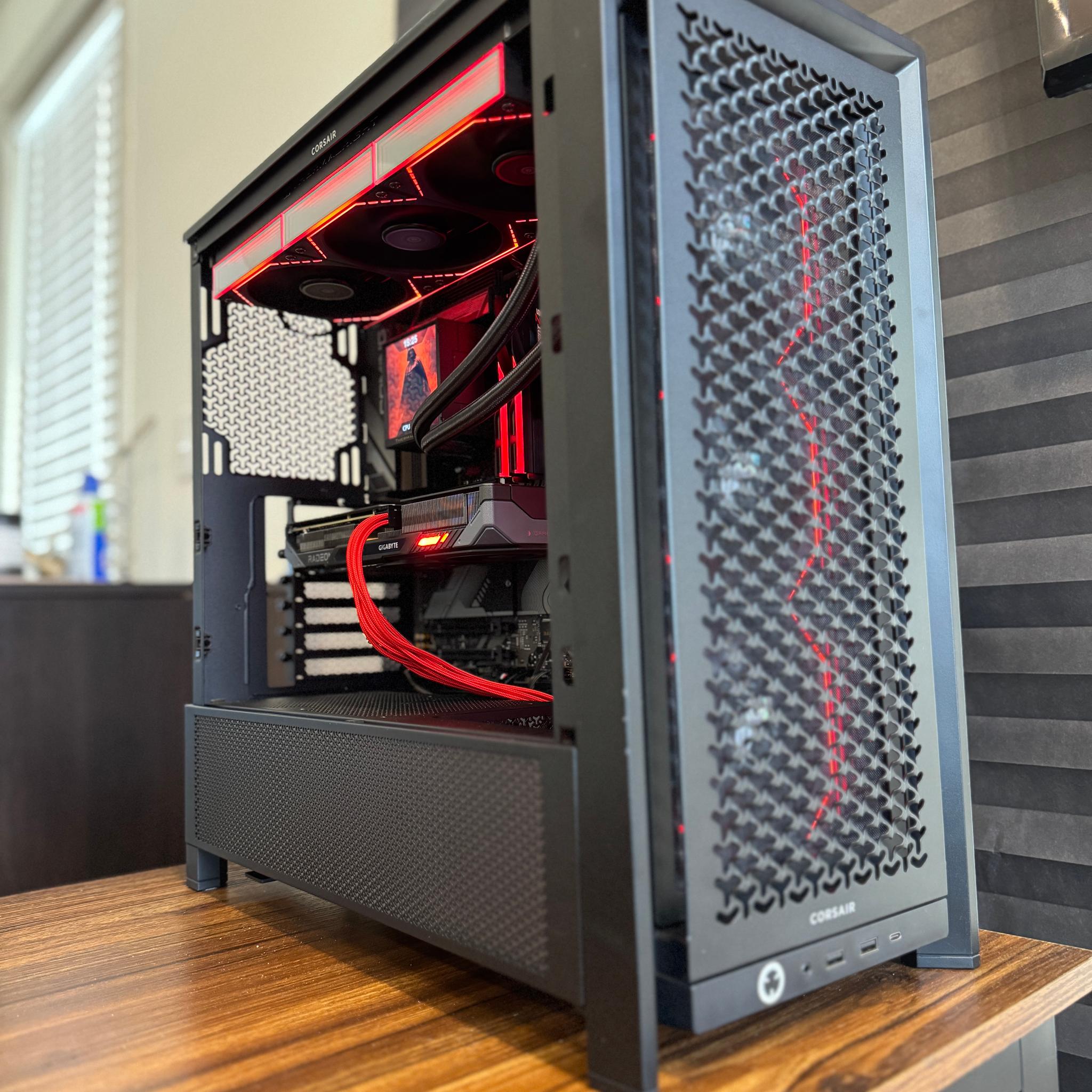 9060t 16gb, 32gb DDR5, 7600x Gaming pc