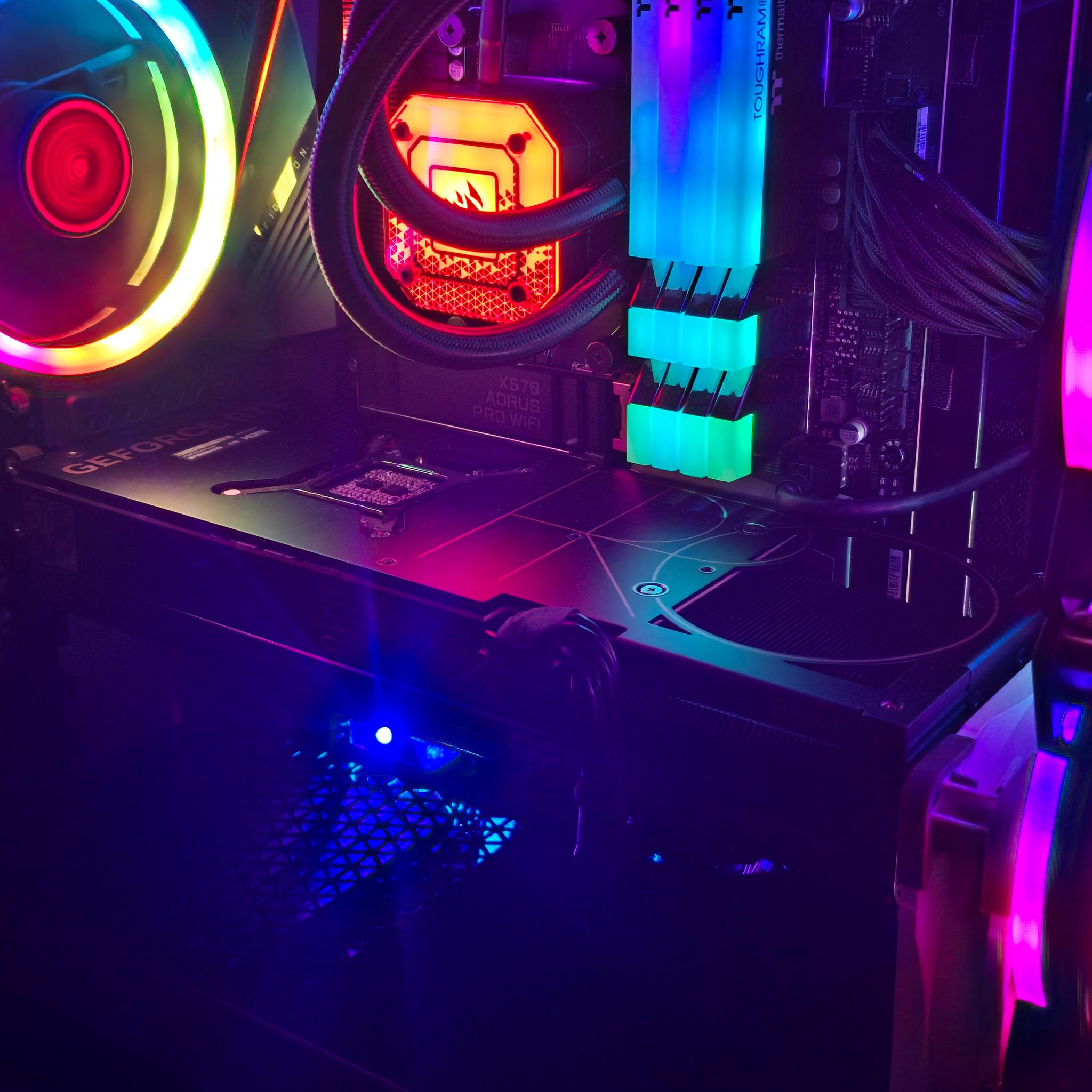 $875 Gen 5 PCIE 16GB VRAM 4070Ti Super OC Edition Gaming PC 32GB RAM - We just upgraded to new rigs