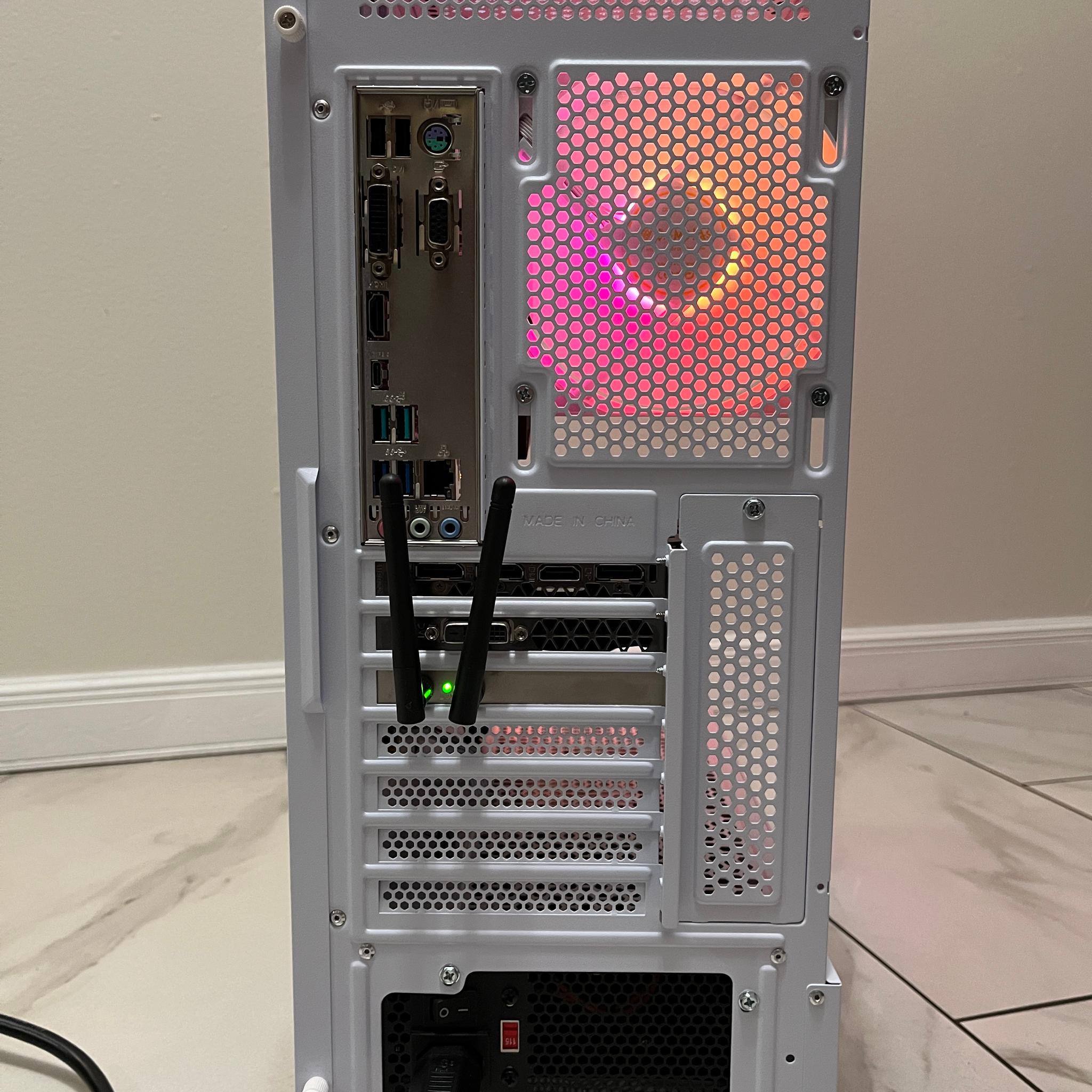 NVIDIA RTX 2070, Intel Core i5-8400, 16GB RAM, 500 GB SSD, High FPS Gaming PC w/ Wi-Fi
