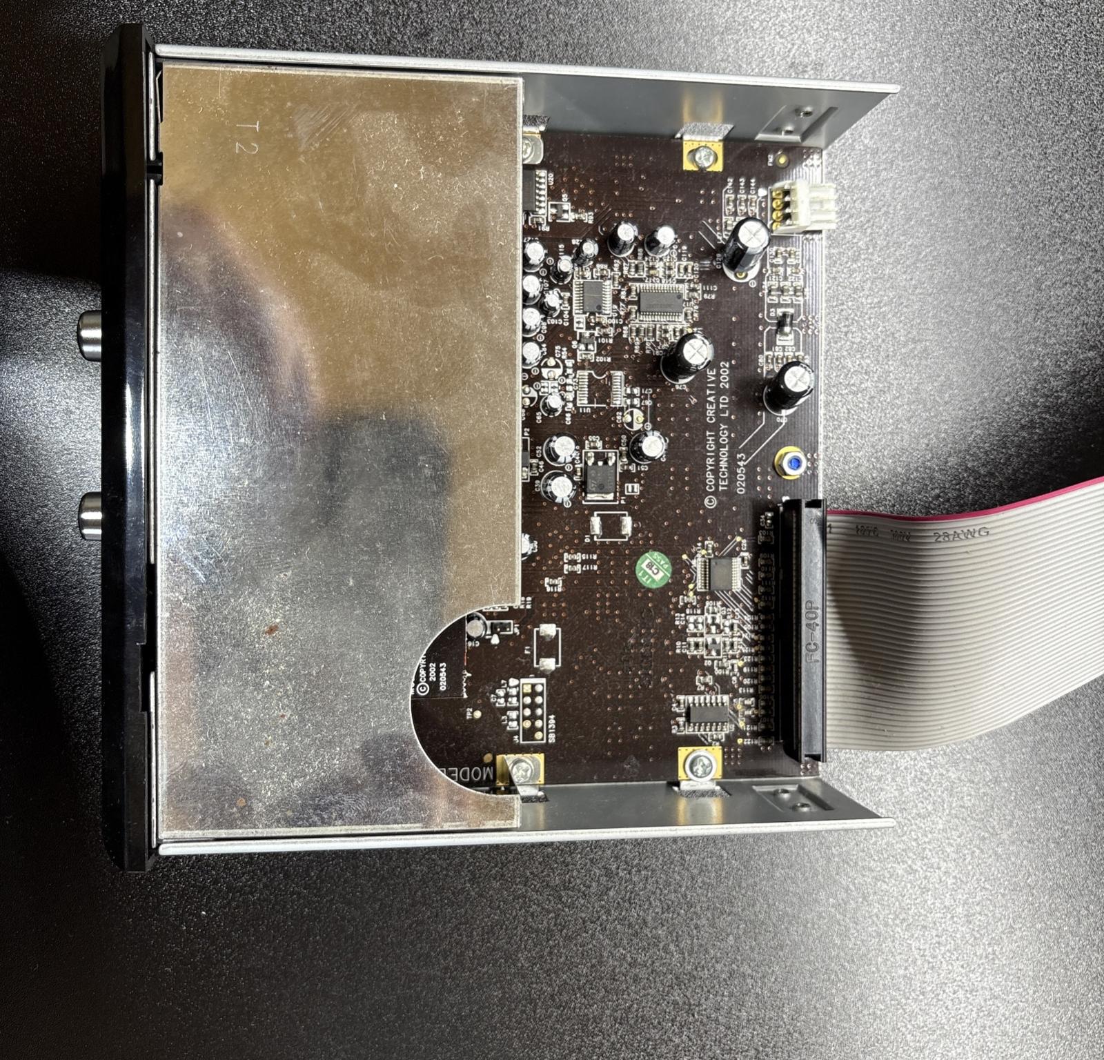 SOLD! Creative Labs Sound Blaster X-FI FATAL1TY Edition SB0460+SB0250