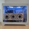 White ITX Gaming PC: Ryzen 5 5500 | RTX 3070 | 16GB DDR4 | 1TB SSD