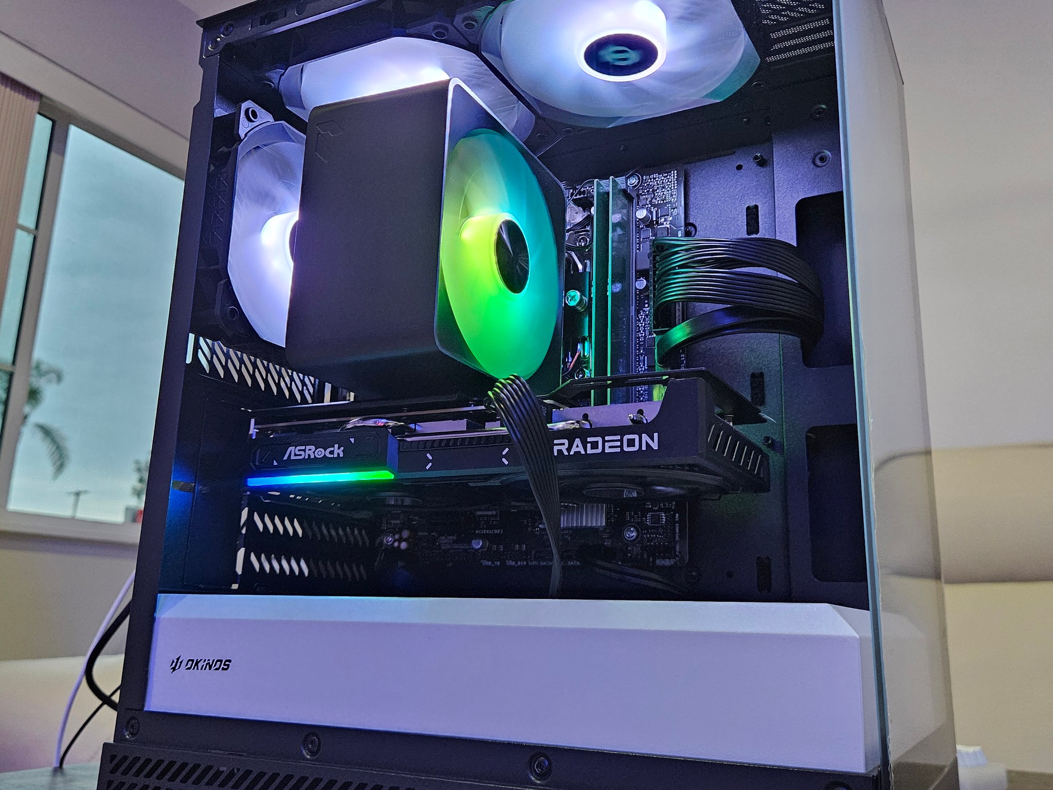 RX 9060 XT 16GB Gaming PC | 1440P Ready | i5 12400 | 16GB DDR5 | Aqua Uno | 2TB SSD | 750W Gold PSU