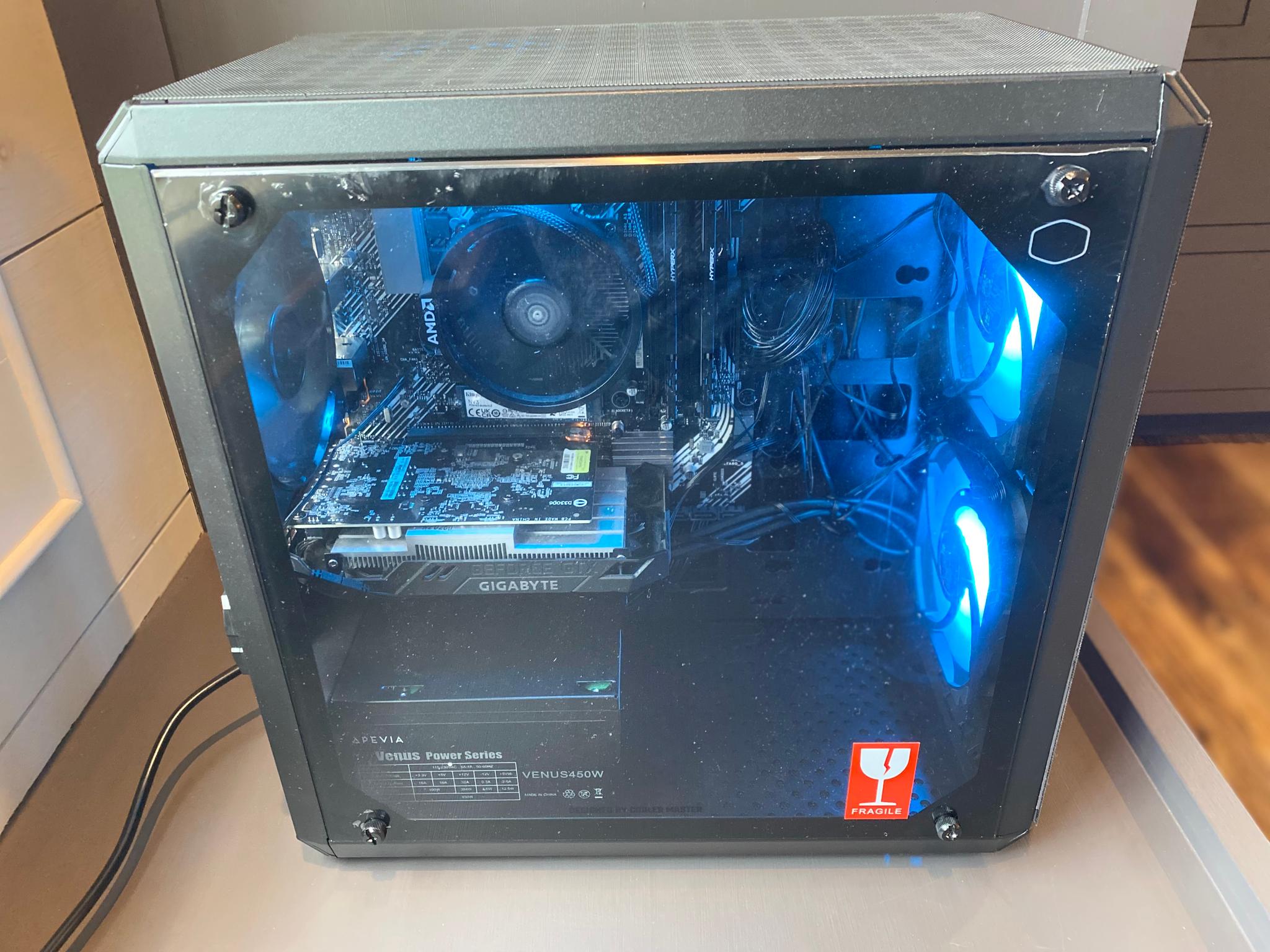 Gaming PC GTX 1650 Ryzen 5 2600 16 GB DDR4 RAM - Ready-2-Play