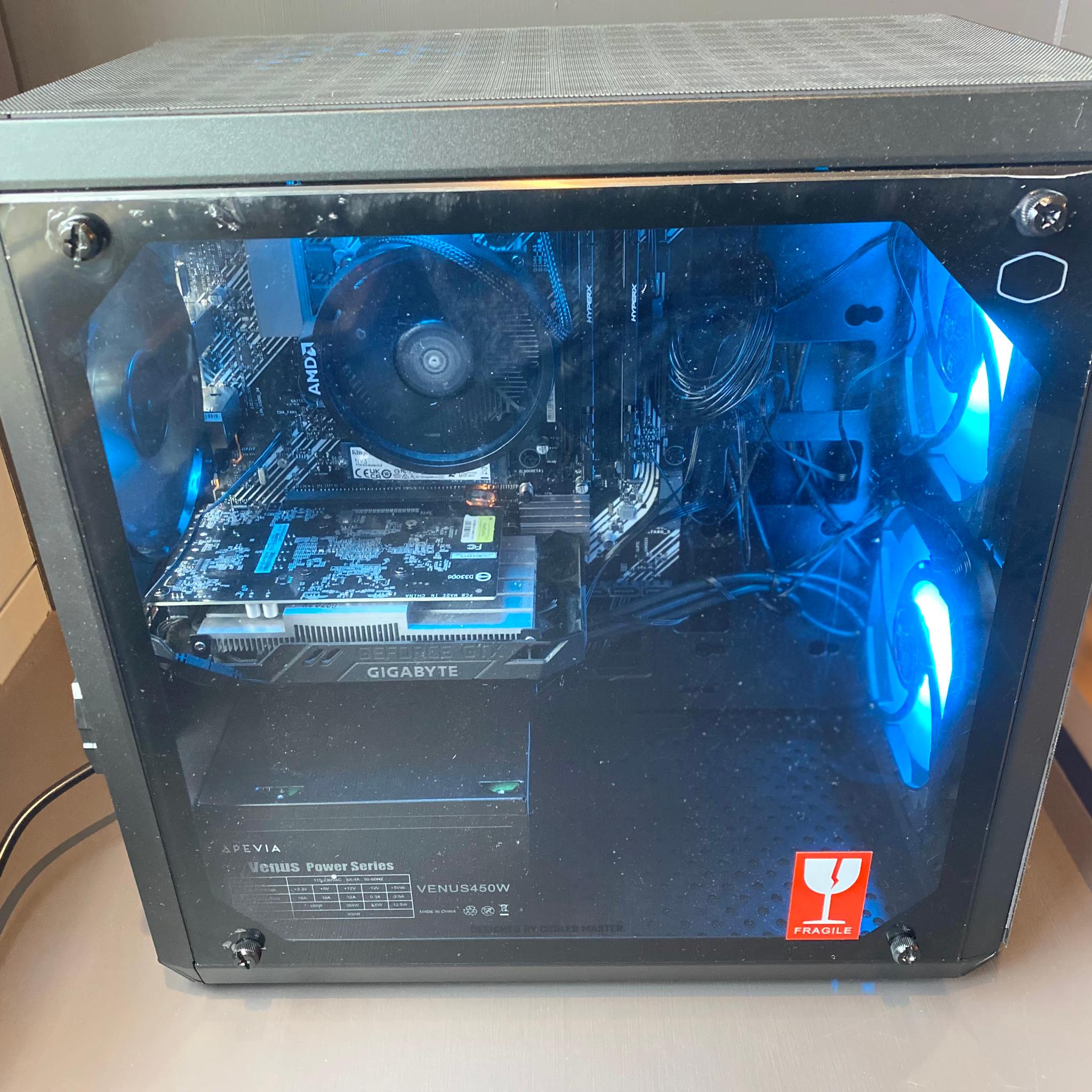 Gaming PC GTX 1650 Ryzen 5 2600 16 GB DDR4 RAM - Ready-2-Play
