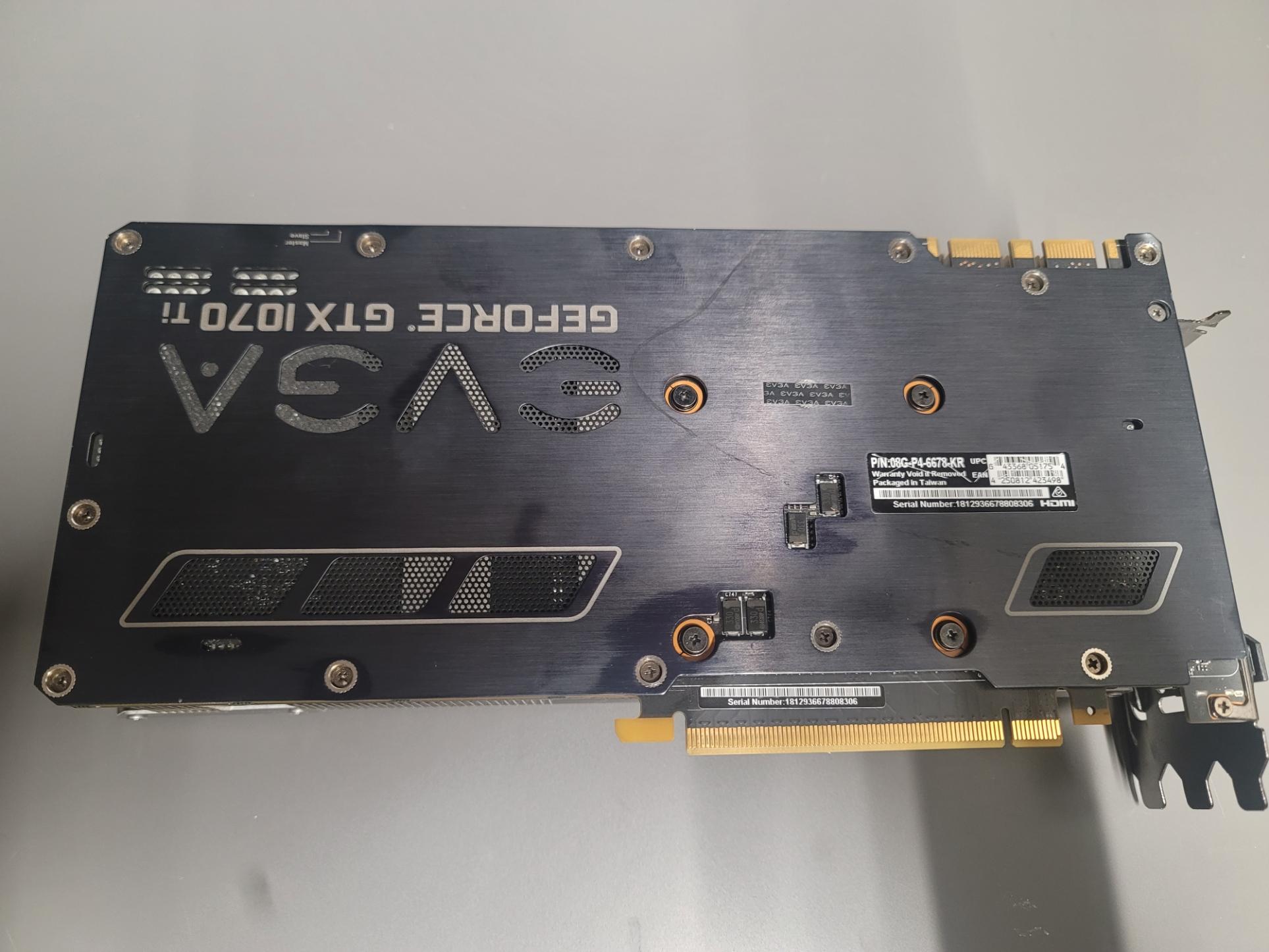EVGA Geforce GTX 1070 ti FTW Ultra Silent