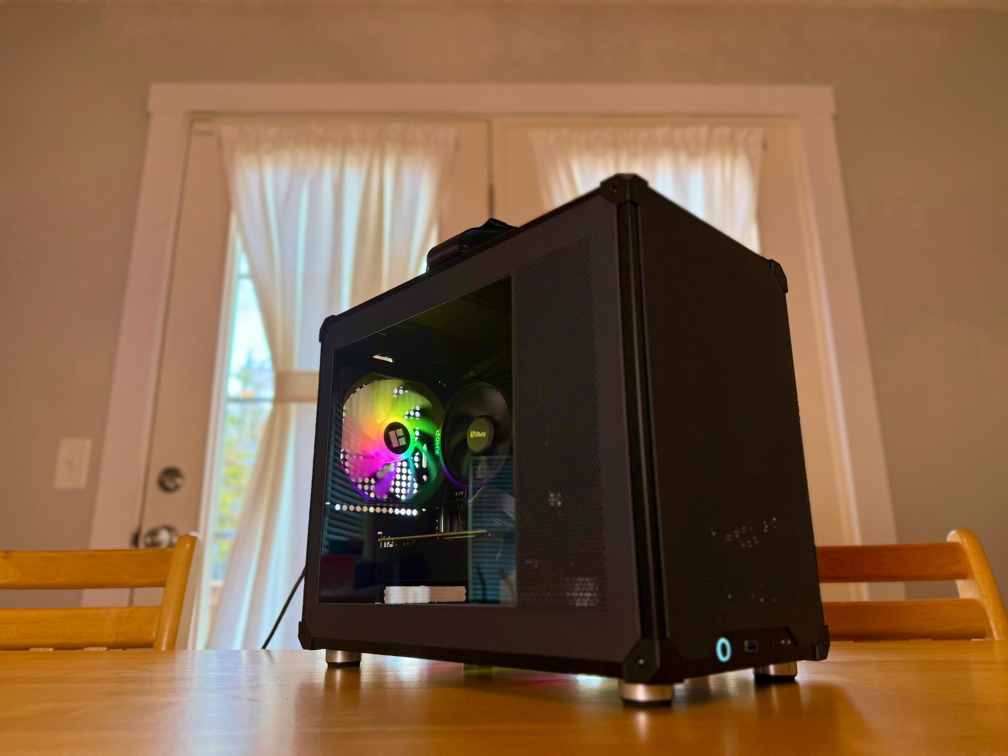 🐕‍🦺🥧| RTX 3070, Ryzen 5600, 32gb Ram, 1tb SSD, Compact WiFi Equipped ARGB Gaming PC
