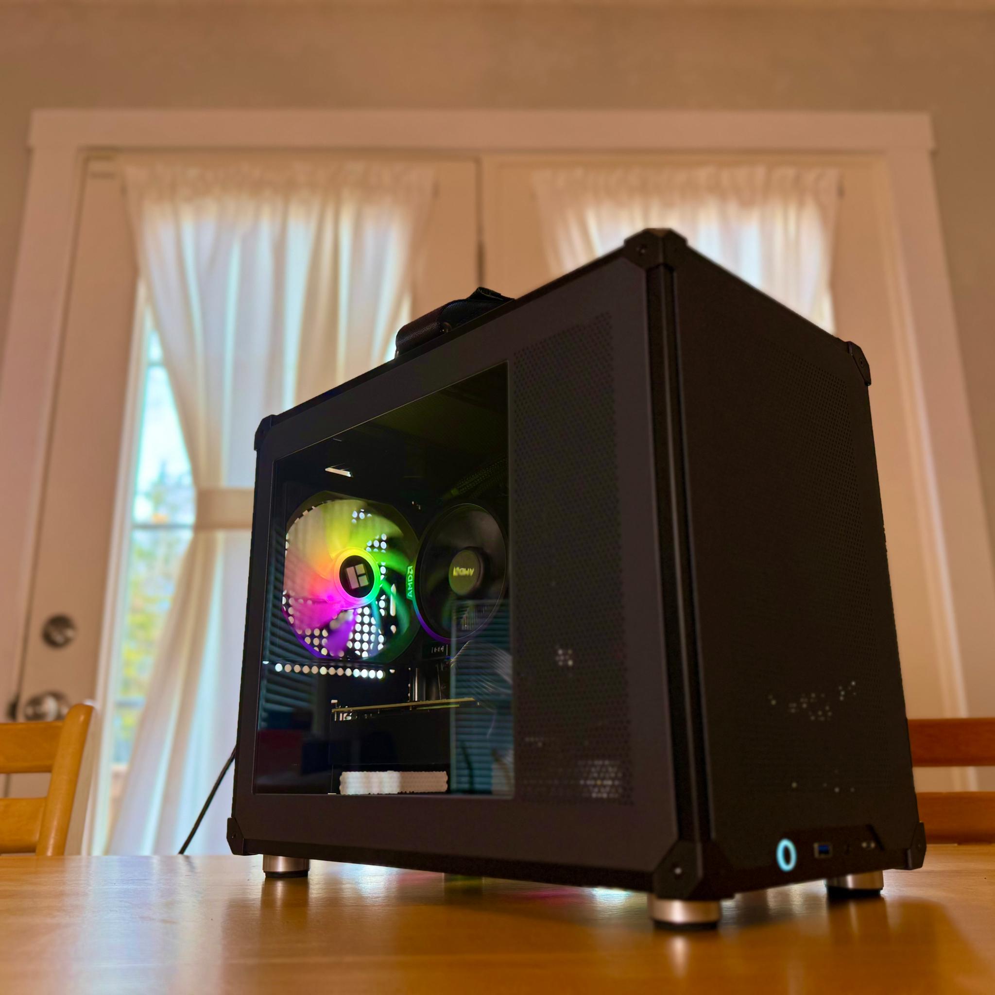 🐕‍🦺🥧| RTX 3070, Ryzen 5600, 32gb Ram, 1tb SSD, Compact WiFi Equipped ARGB Gaming PC