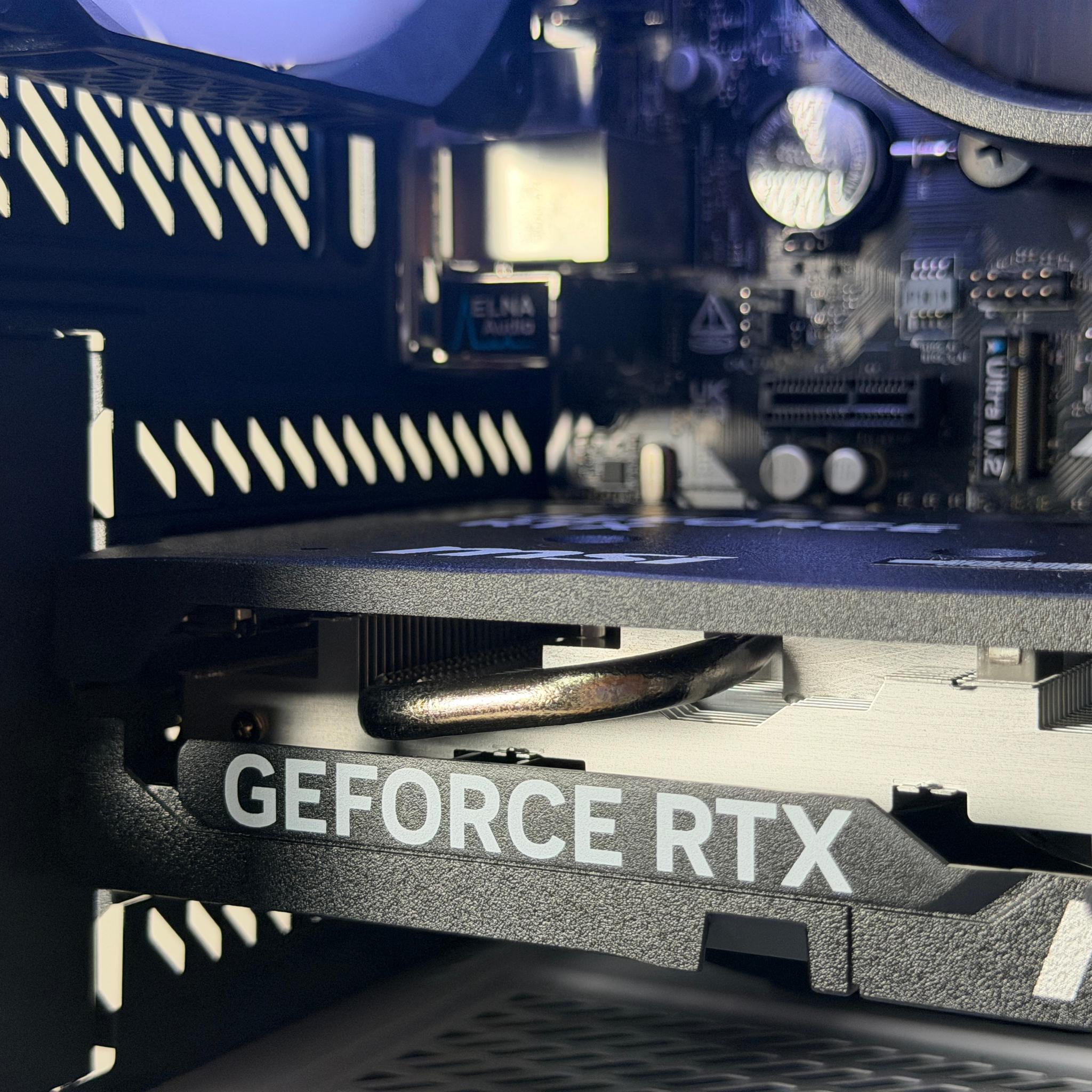♠️ Black Gaming PC ♠️ RTX 5050 ( = 4060) | Ryzen 5 4500 | 16gb RGB RAM | 1TB SSD - WiFi, ...