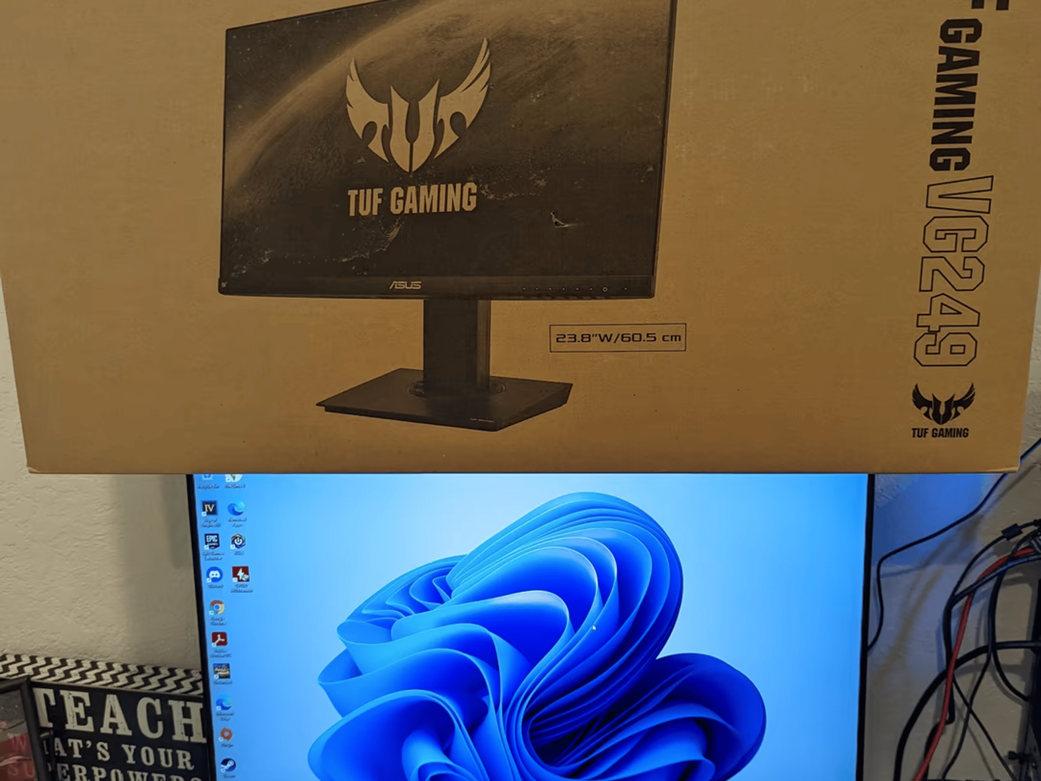 Asus Tuf Gaming VG249 1080P 144hz Monitor
