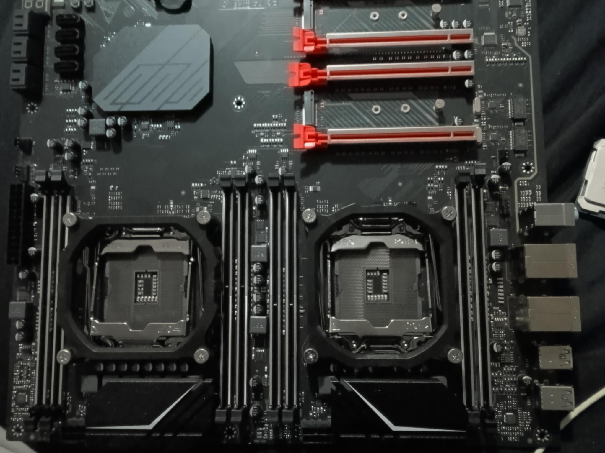 X99 Dual CPU Motherboard LGA 2011-3 Server Motherboard for Intel i7 5th/6th Gen Xeon E5 V3/V4 Series