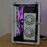 SUMMER SALE! RGB Watercooled ITX SFF Ryzen 5600X RX 6600 XT White and Black Gaming/Streaming Pc
