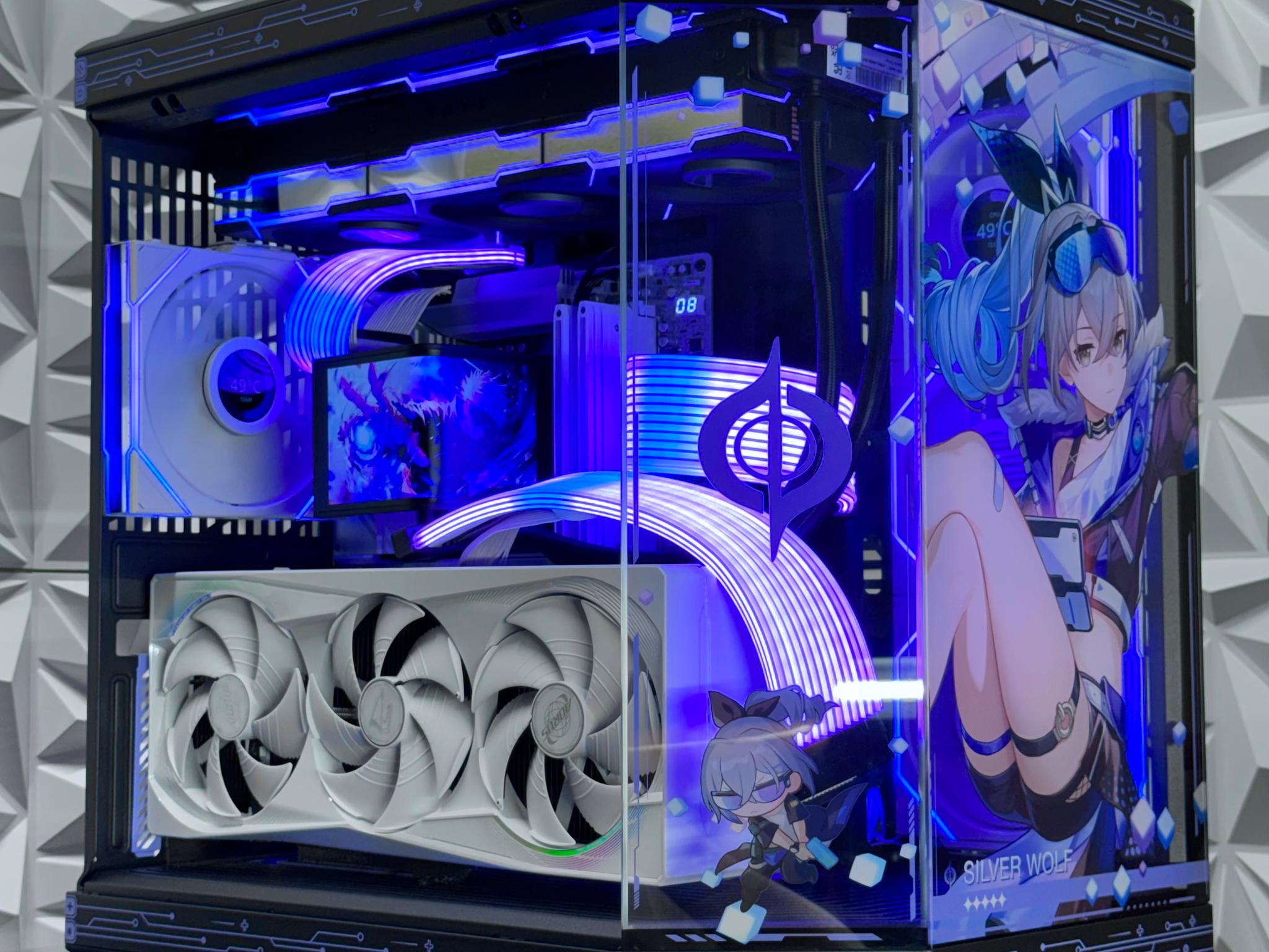 RTX 5080 Máster Ice / Ryzen 7 9800X3D / 32GB 7000MTs Corsair Dominator / 3TB nvme storage