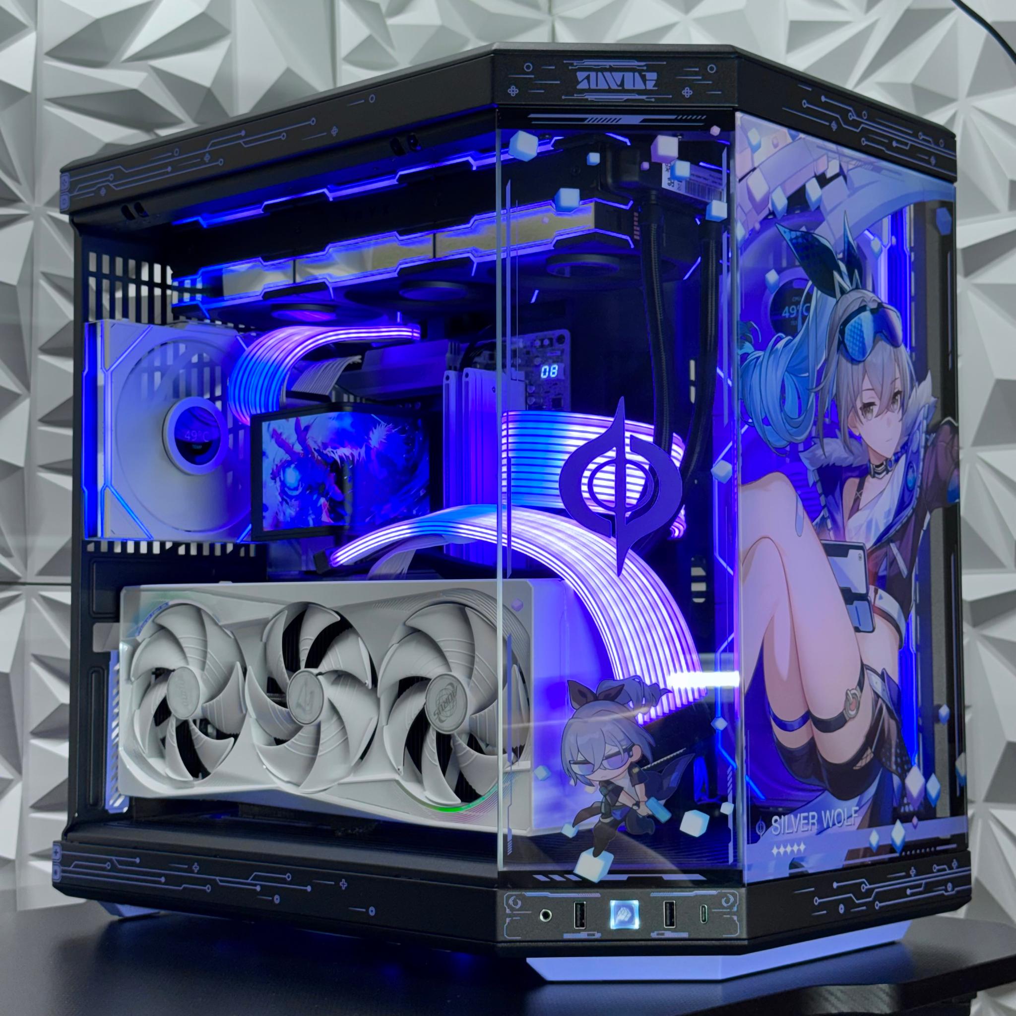 RTX 5080 Master Ice / Ryzen 7 9800X3D / 32GB 7000MTs Corsair Dominator / 1TB nvme storage