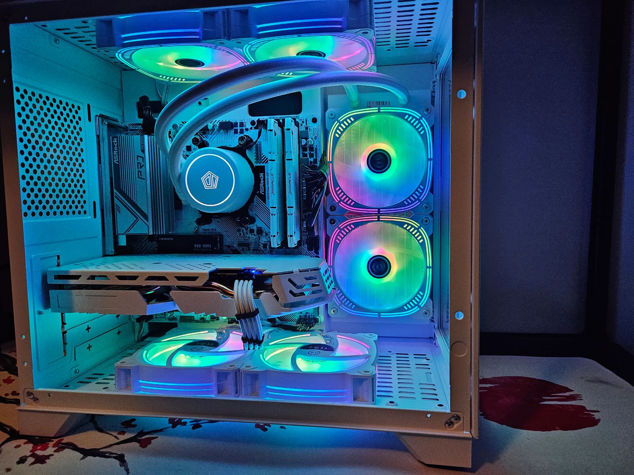 Arctic Rig Ryzen 5 5500 / 32GB DDR4/ 1TB SSD / Rx 6600