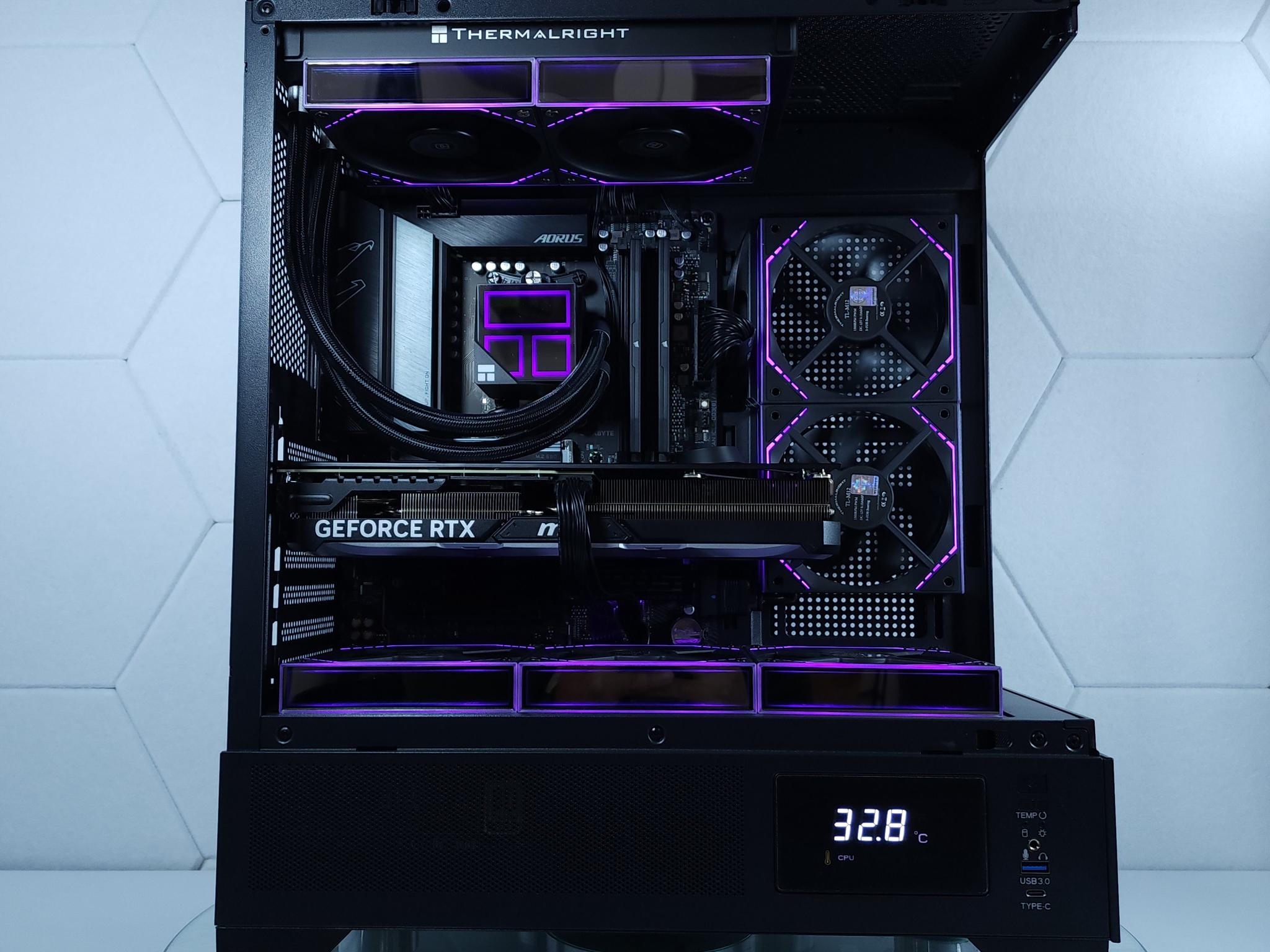 💜RTX 4070Ti●Ryzen 7 7700●1440p Gaming Computer