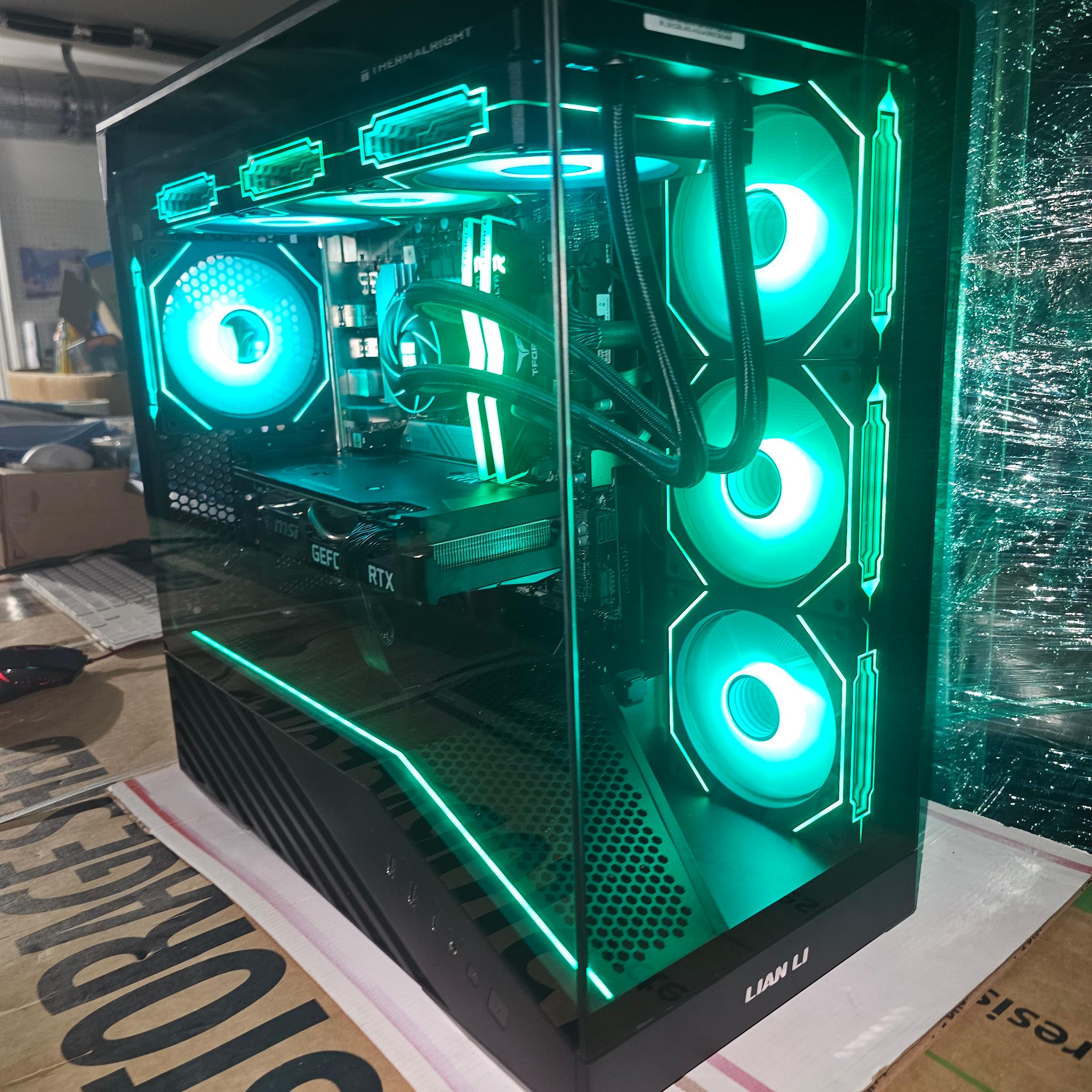 Black gaming pc | i9 12900k | 32gb ram | 1TB ssd | 3070 8gb | windows 11 pro |