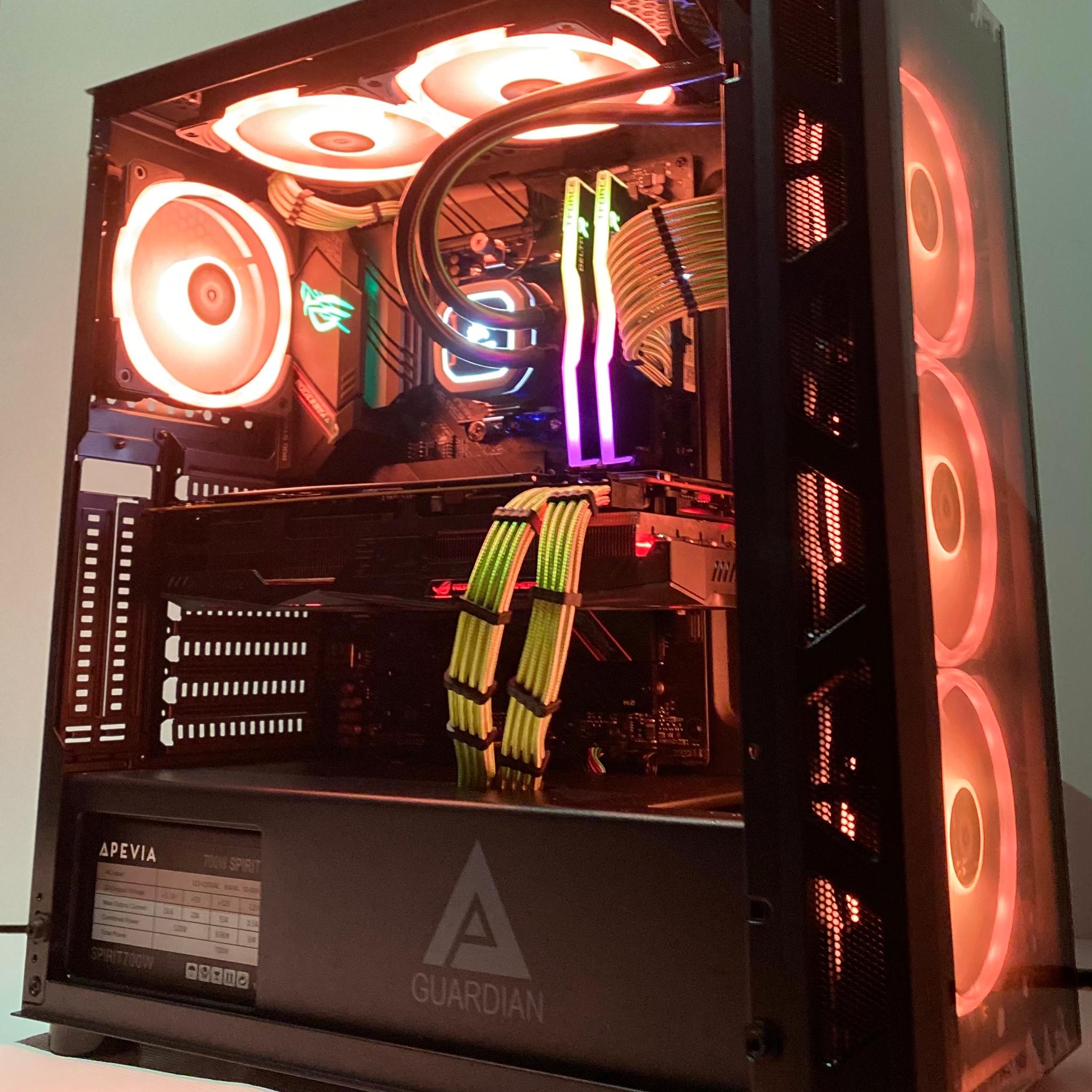 Very “Strix” Assassin🥷🔥|RX 5700XT| Ryzen 5@4GHz| 16GB DDR4(Warhawk)| 1TB NVMe SSD| Windows 11 Home