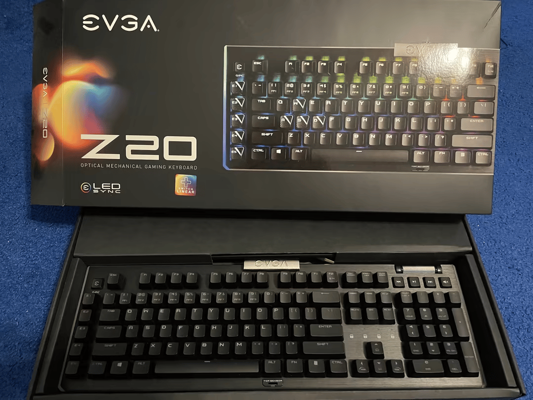EVGA Z20 gaming keyboard(linear switch)