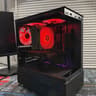 ♚Black Gaming PC | RYZEN 5 3600 | RTX 3060 12gb | 16GB RAM | 1TB M.2♚