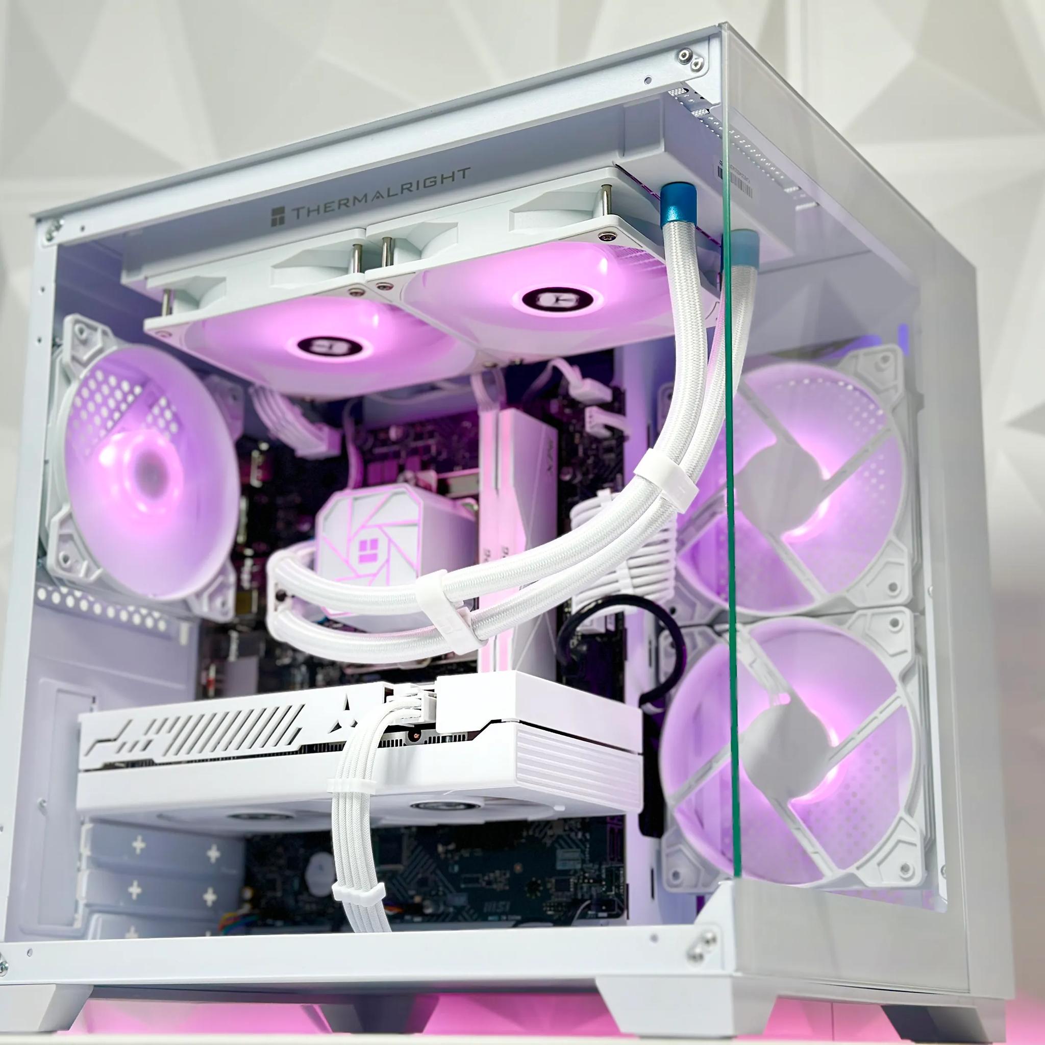 ❄️ · 🥶||Liquid Cooled Gaming PC❄️AMD RX 6600M 8GB❄️Intel 13100F❄️16GB DDR4❄️1TB NVME