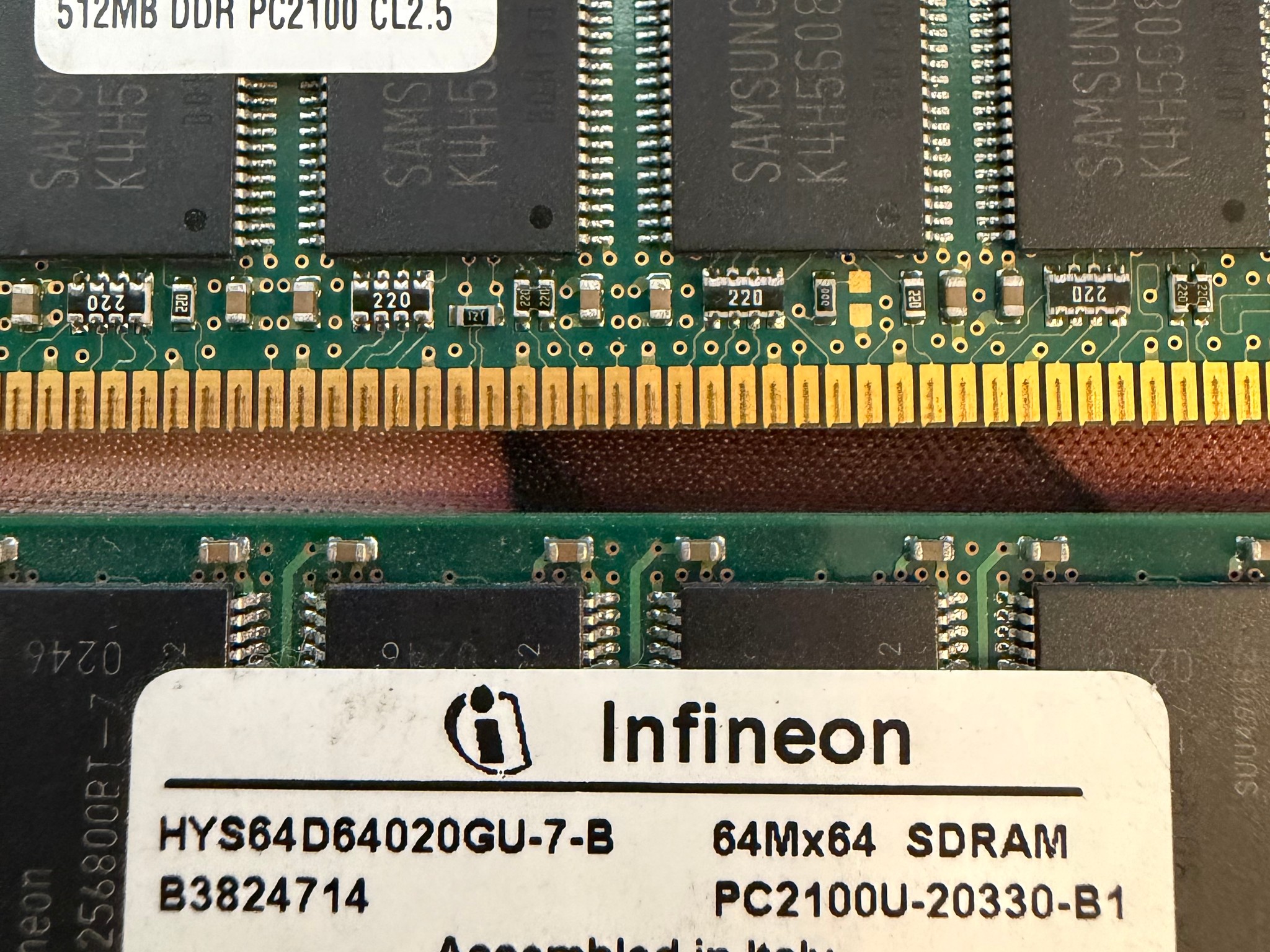 Vintage Desktop & Laptop Memory Bundle DDR / DDR2 / Parts Lot