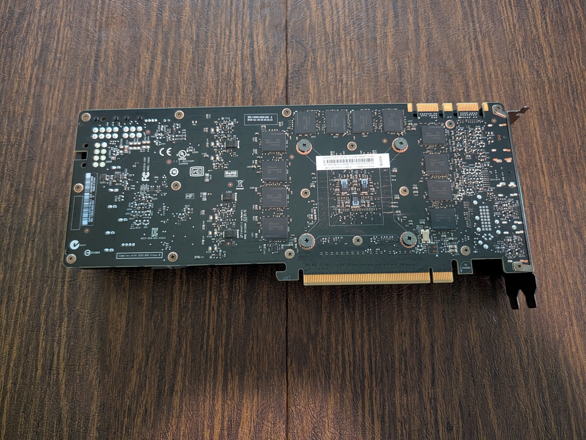 NVIDIA GeForce GTX Titan X 12GB 384BIT DDR5 (Zotac)