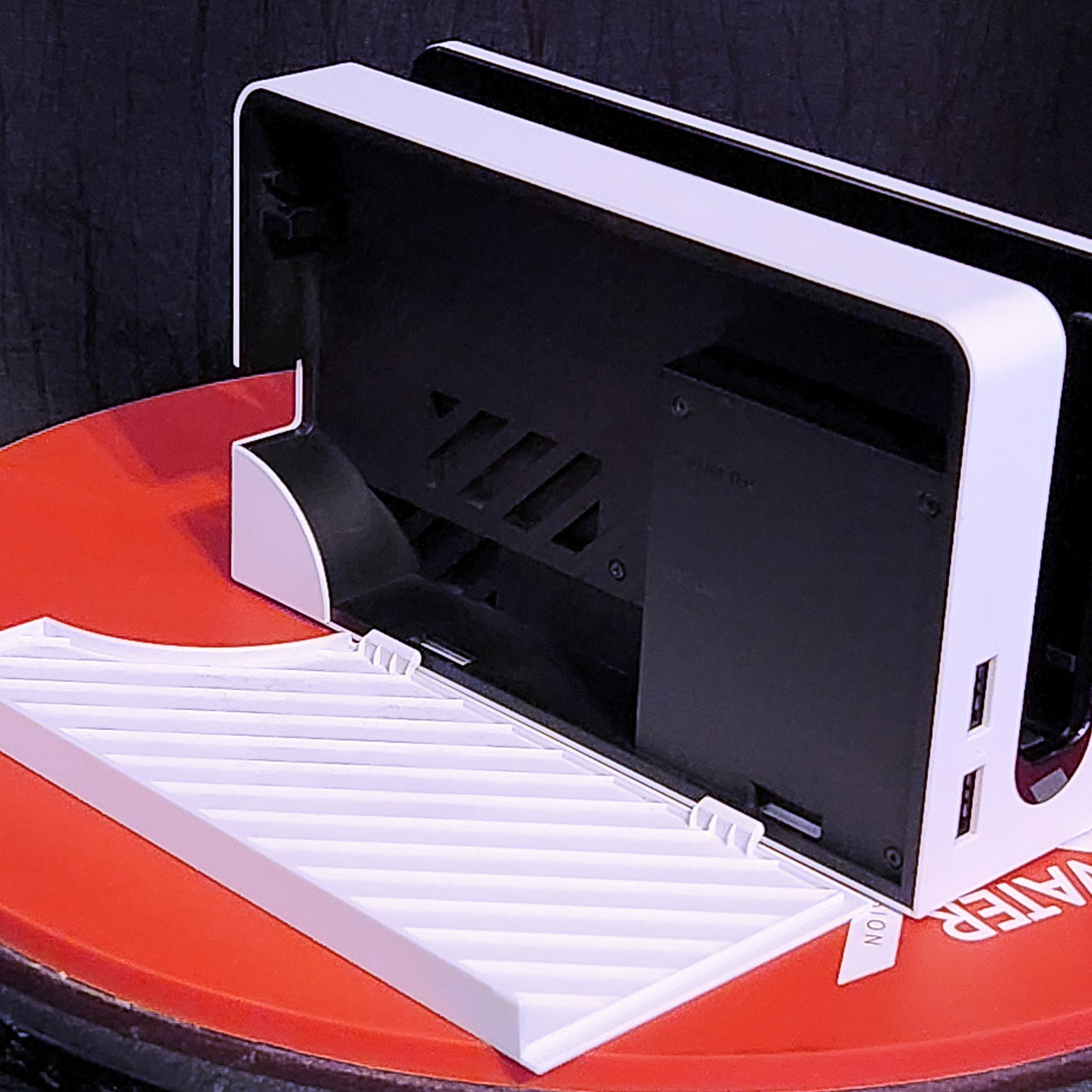 Nintendo Switch OLED White With Full Console Case and Grip