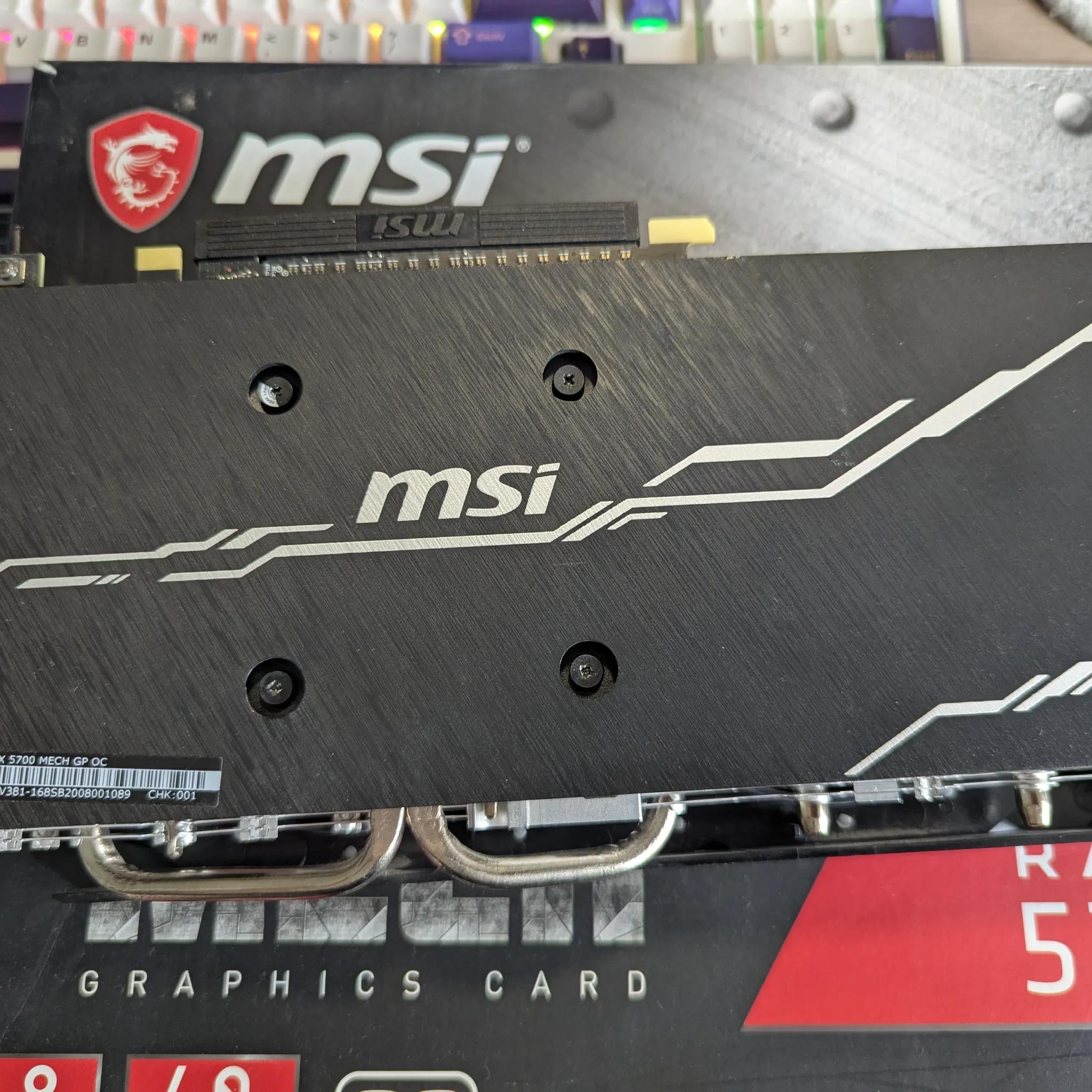 MSI AMD Radeon RX 5700 Mech OC Edition Graphics Card