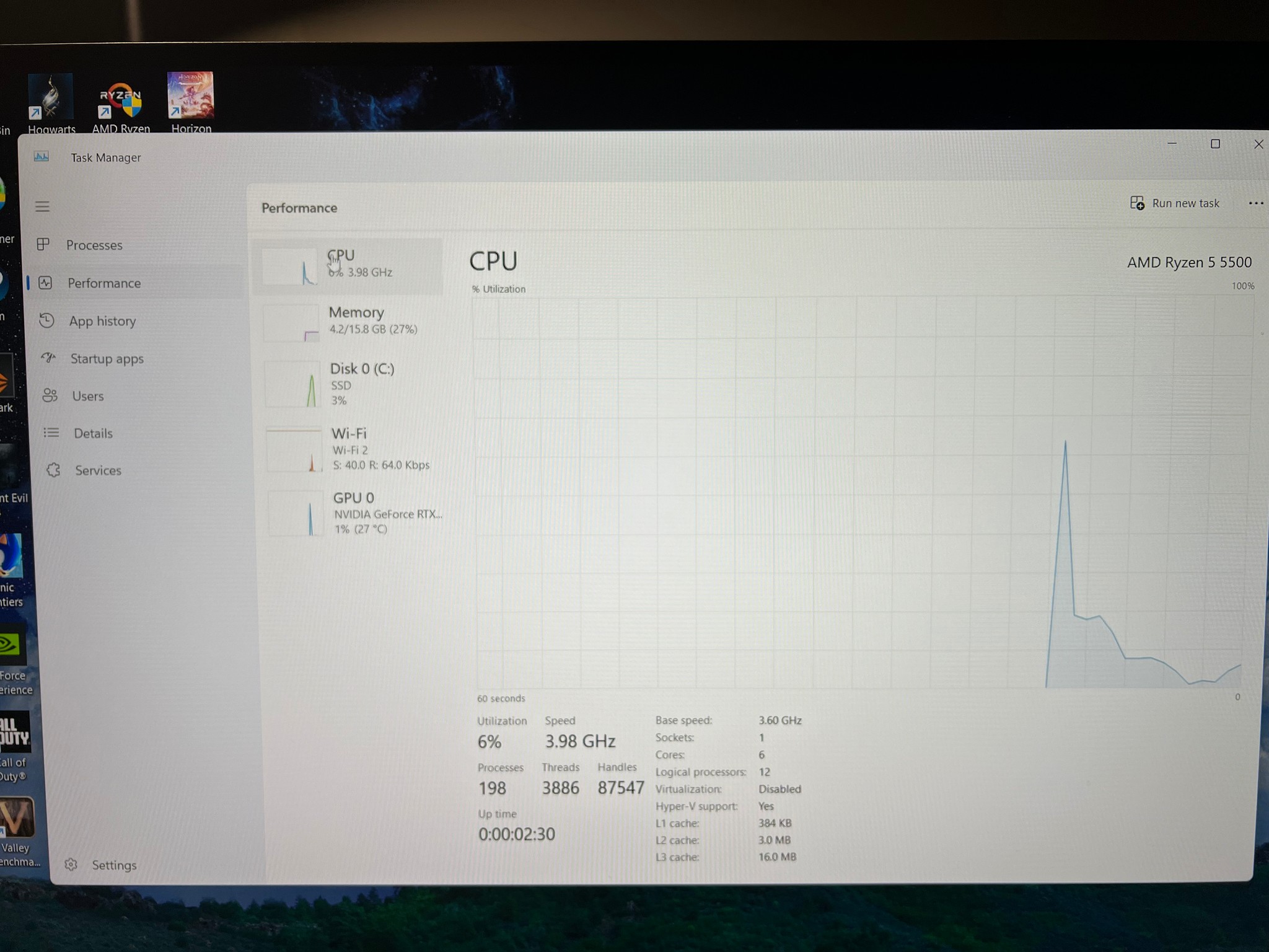 Small Form Factor Ryzen 5 5500/16 GB DDR4 RAM/1 GB SSD NVME/RTX 2070 Super