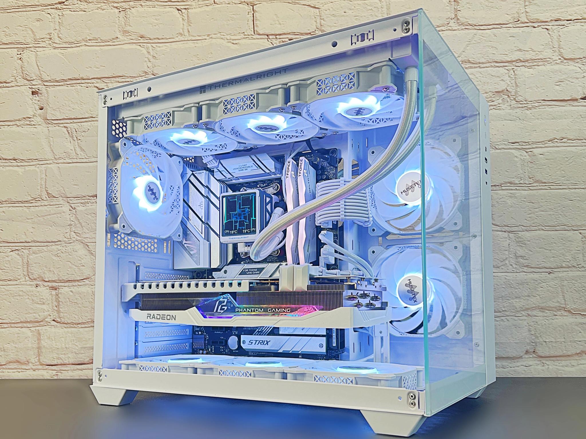 👻 Phantom 👻 Ryzen 7 7800X3D RX 7900 XT 20GB 32GB DDR5 2TB M.2 Win 11Pro Gaming PC 🤯