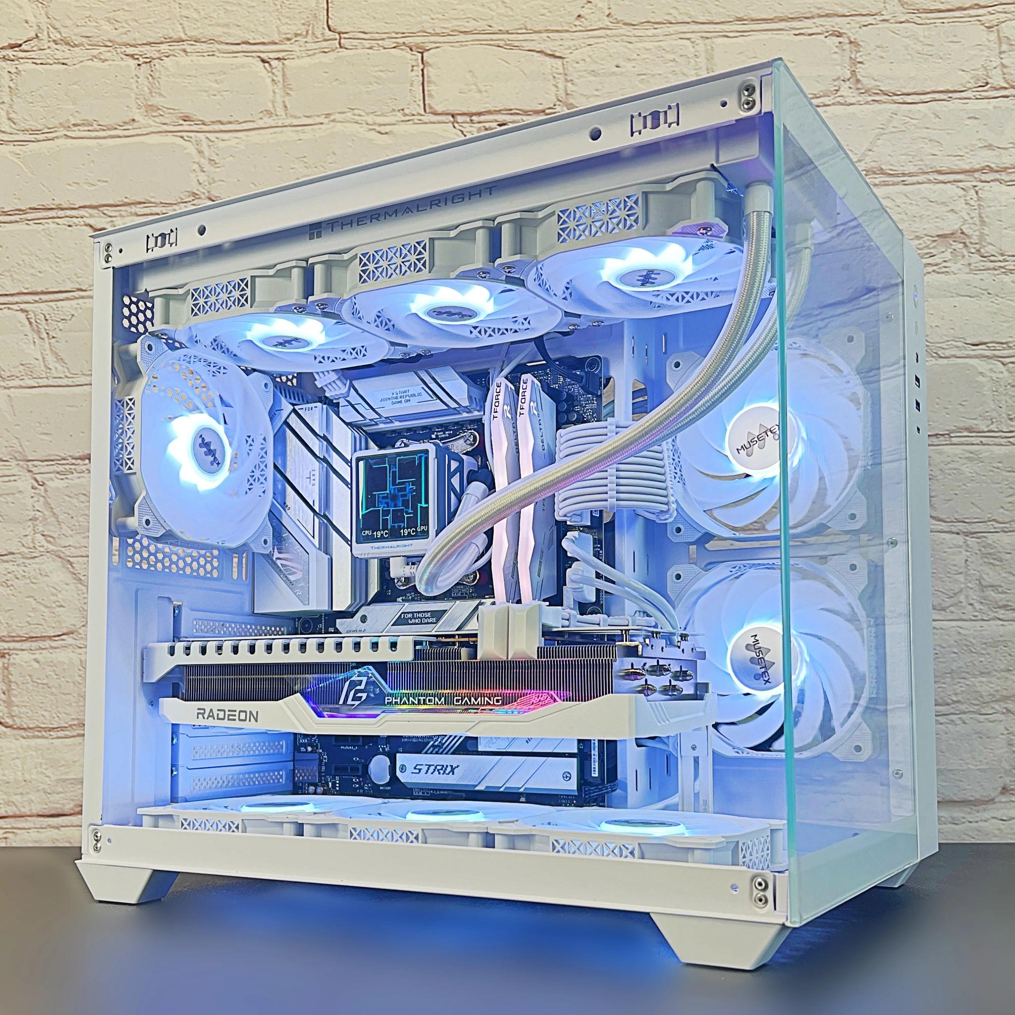 👻 Phantom 👻 Ryzen 7 7800X3D RX 7900 XT 20GB 32GB DDR5 2TB M.2 Win 11Pro Gaming PC 🤯
