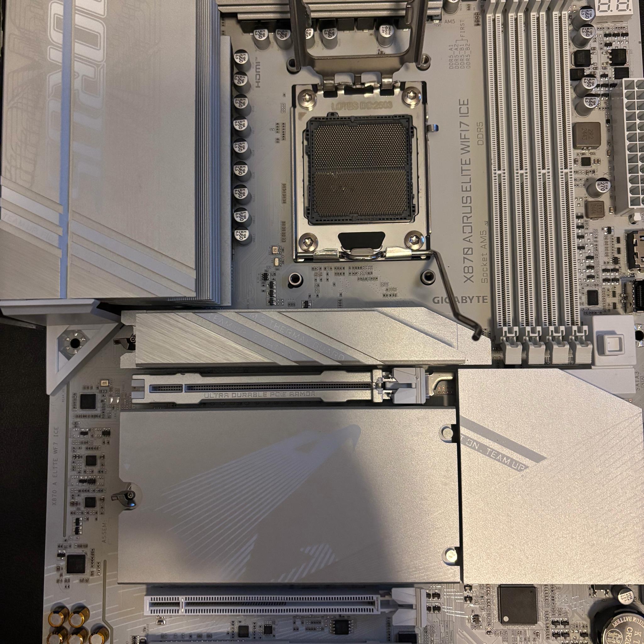 GIGABYTE X870 AORUS ELITE WIFI7 ICE AM5 LGA 1718, ATX,
