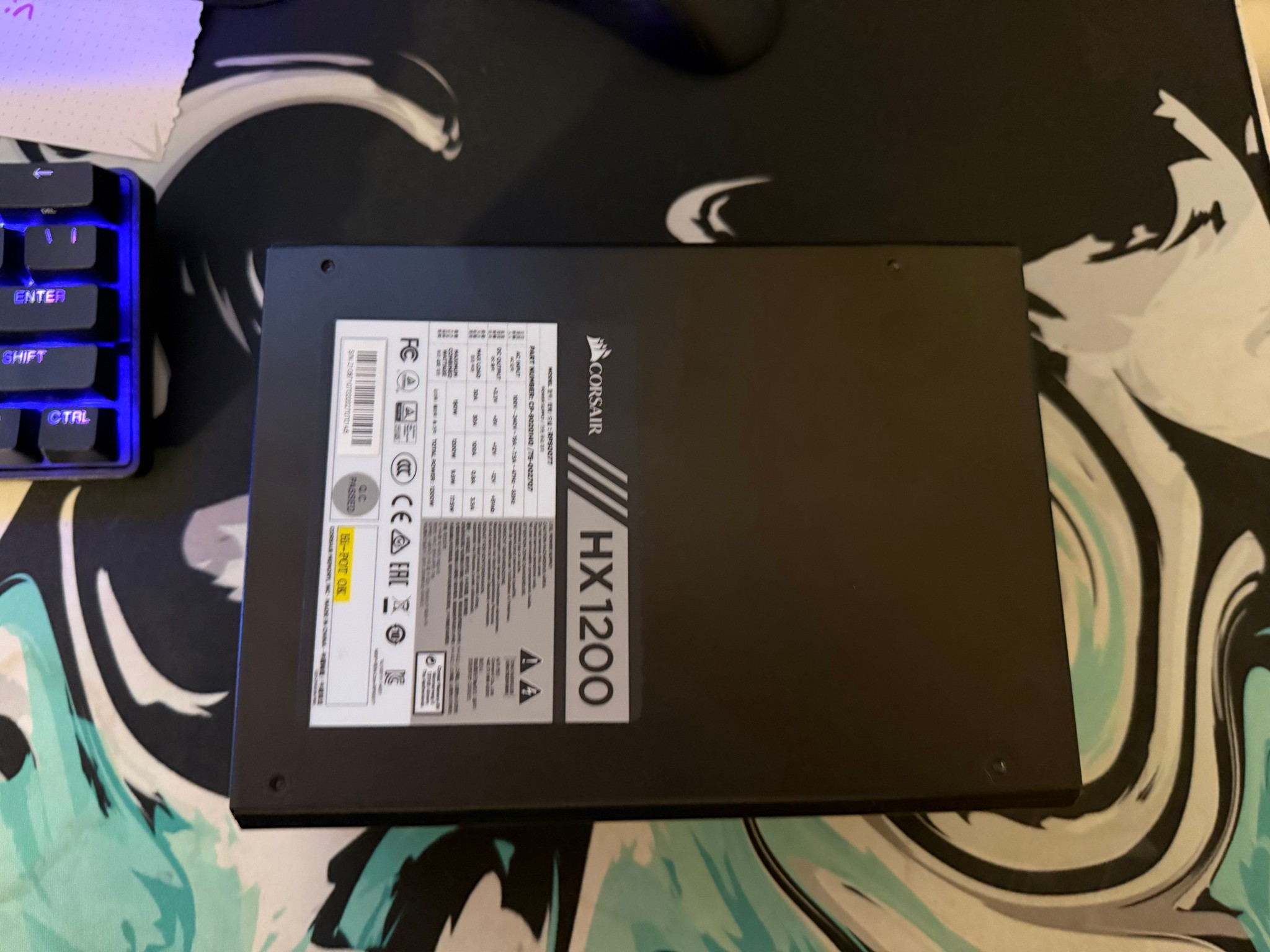 Corsair HX1200 80+ Platinum 1200W PSU