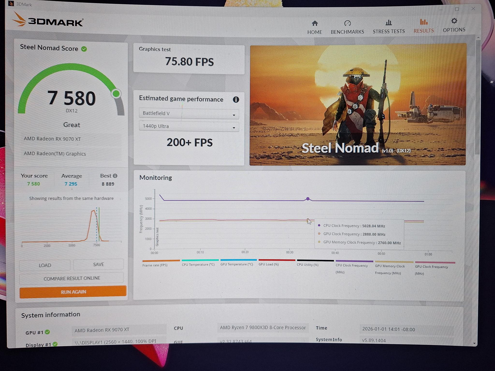 9070XT 9800X3D 32GB Mid-high end Gaming PC