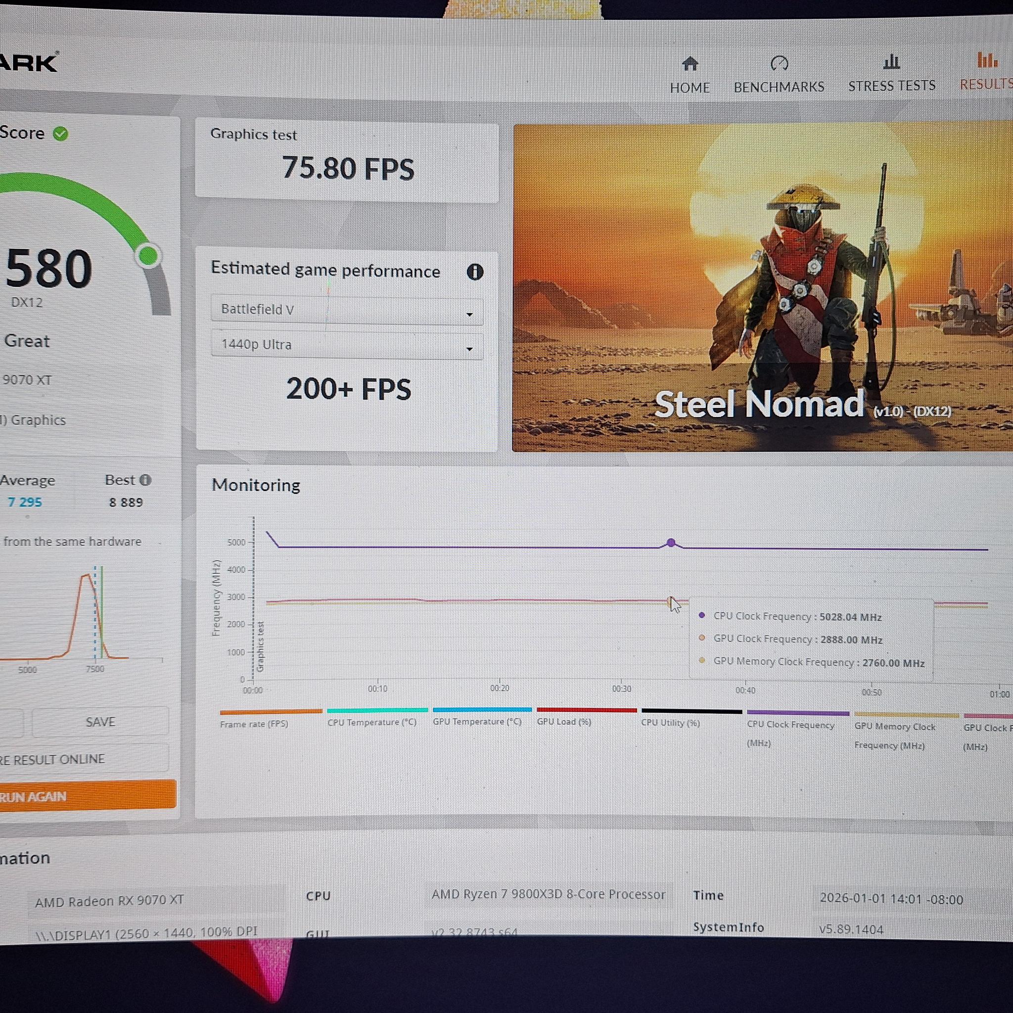 9070XT 9800X3D 32GB Mid-high end Gaming PC