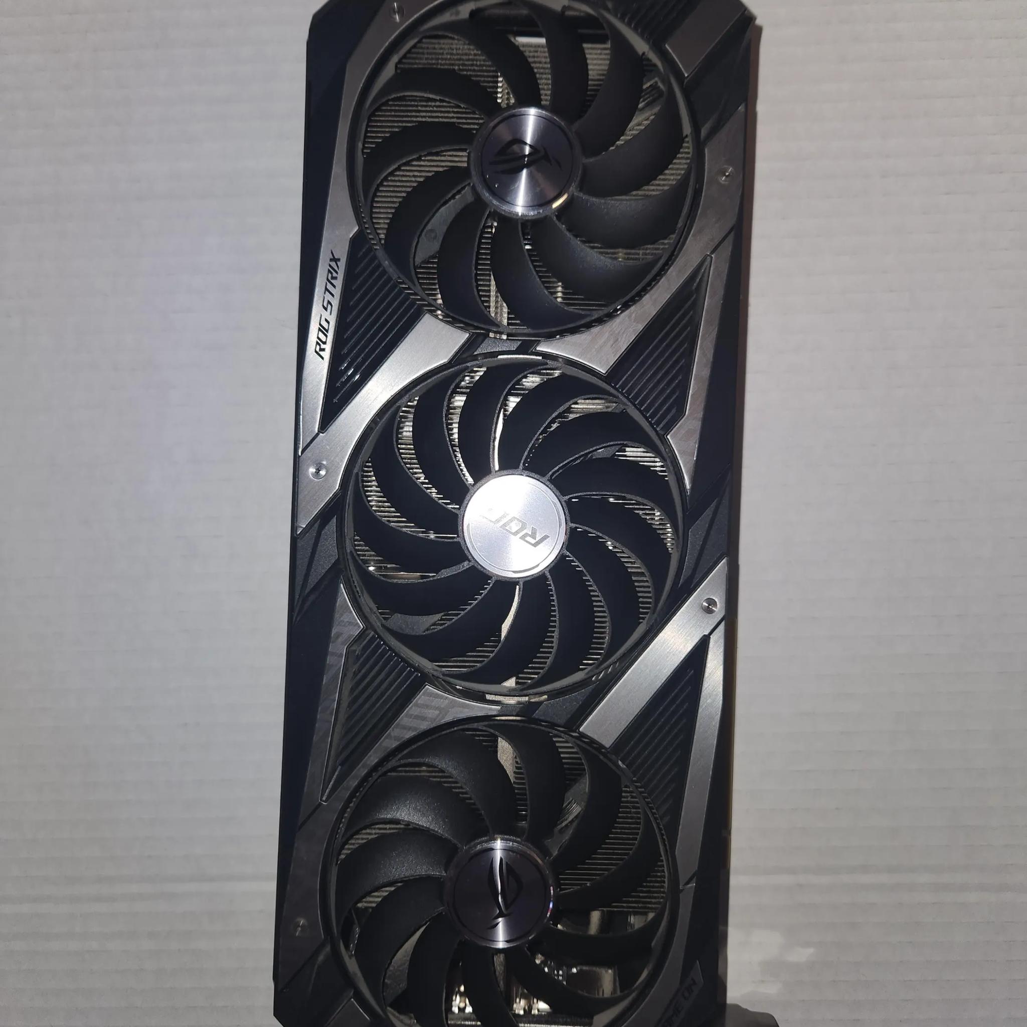 ASUS ROG Strix GeForce RTX 3080 OC Graphics Card, 10GB GDDR6X - No Box